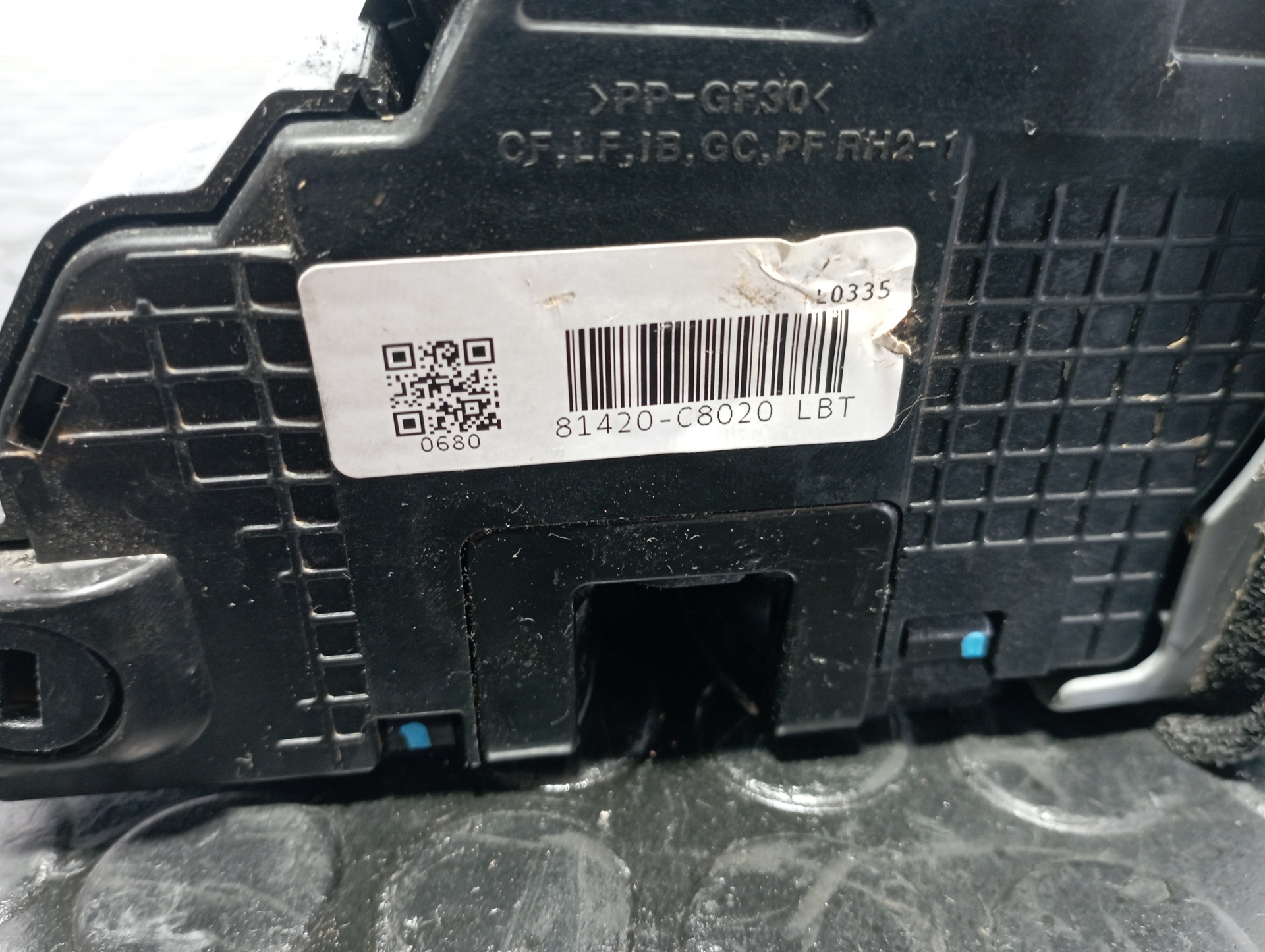 CERRADURA PUERTA TRASERA DERECHA HYUNDAI I20 ACTIVE - vista 3