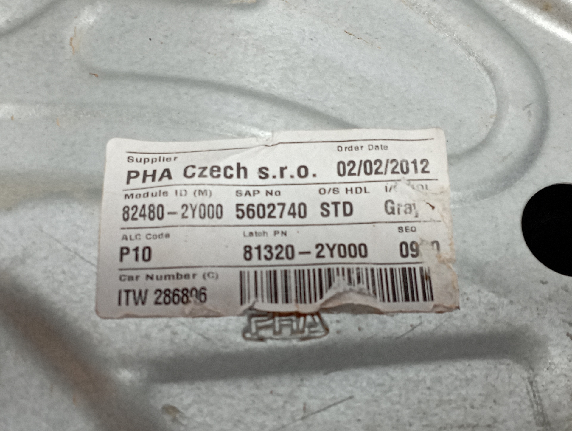 ELEVALUNAS DELANTERO DERECHO HYUNDAI IX35 - vista 3