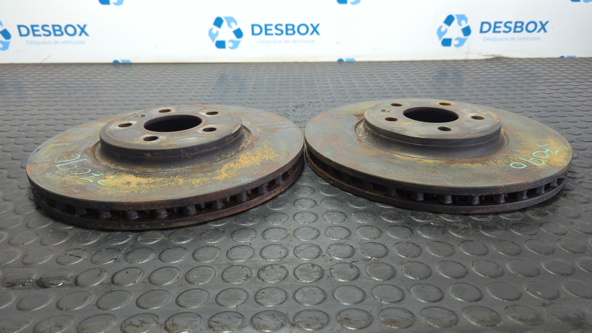 JUEGO DISCOS FRENO DELANTEROS AUDI Q5 (8R) - vista 3