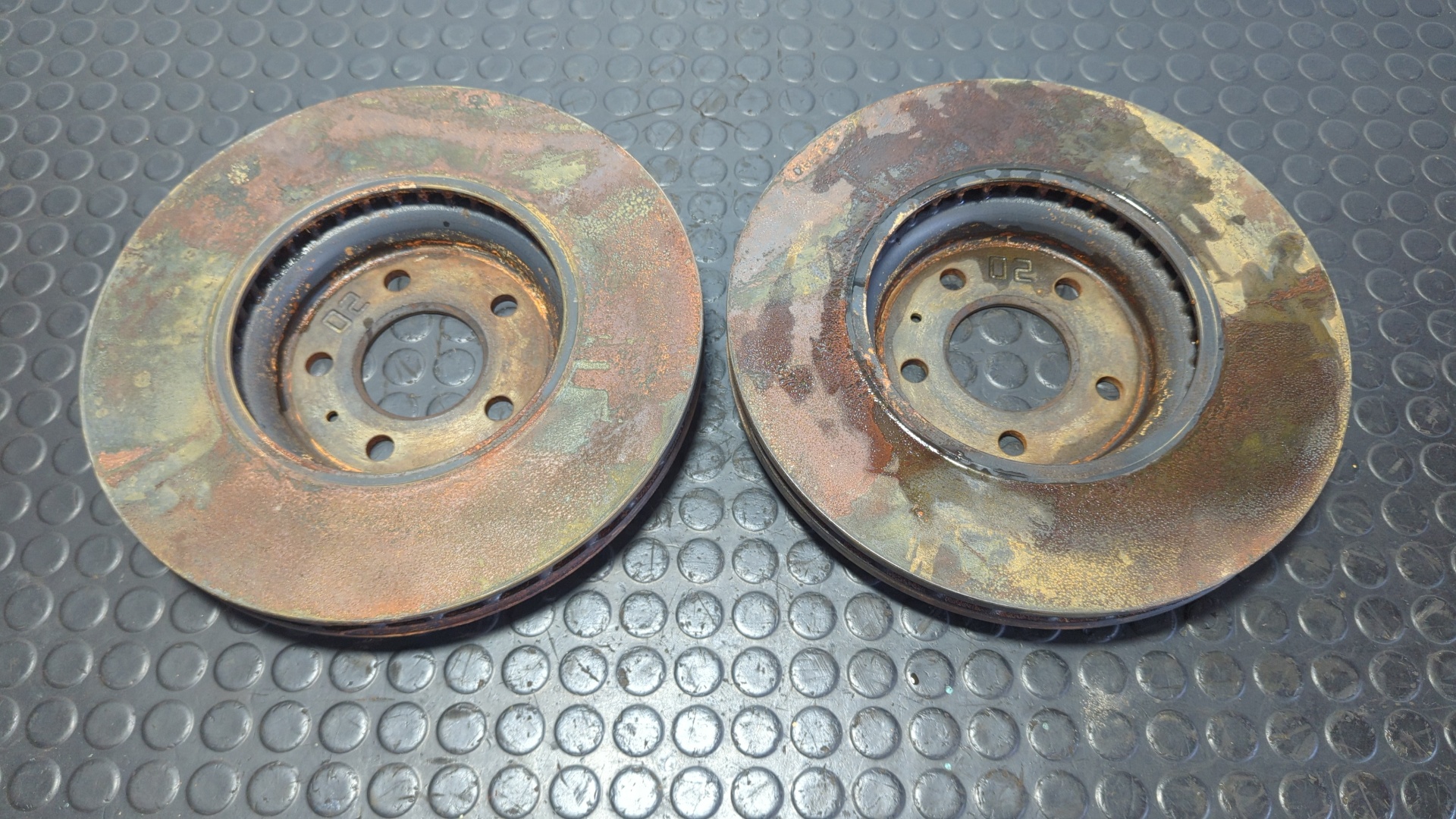 JUEGO DISCOS FRENO DELANTEROS AUDI Q5 (8R) - vista 7