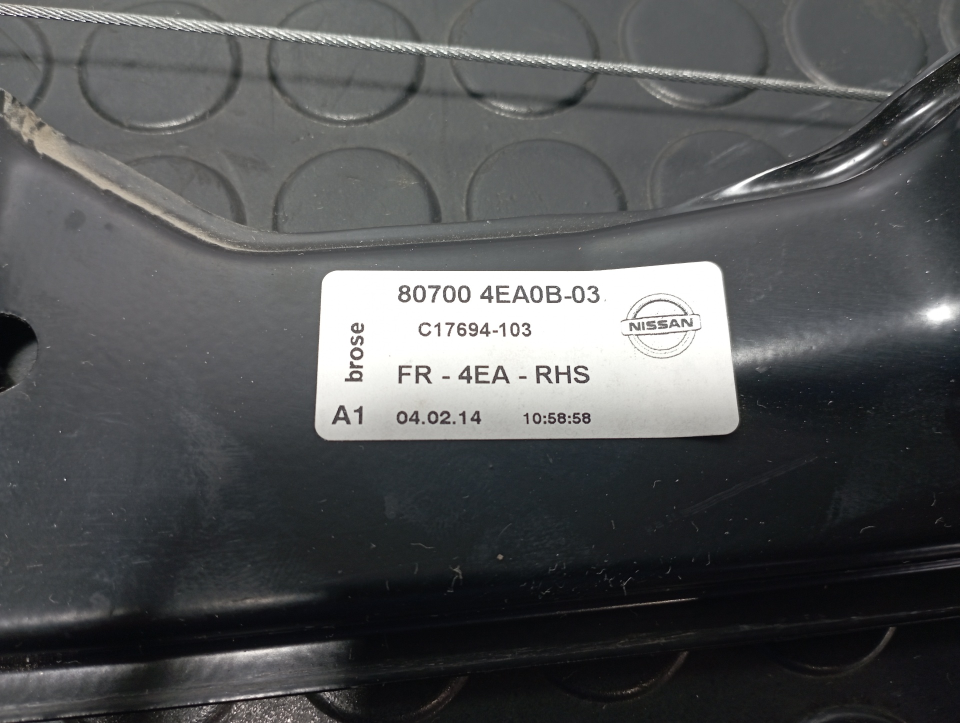 ELEVALUNAS DELANTERO DERECHO NISSAN QASHQAI (J11) - vista 3