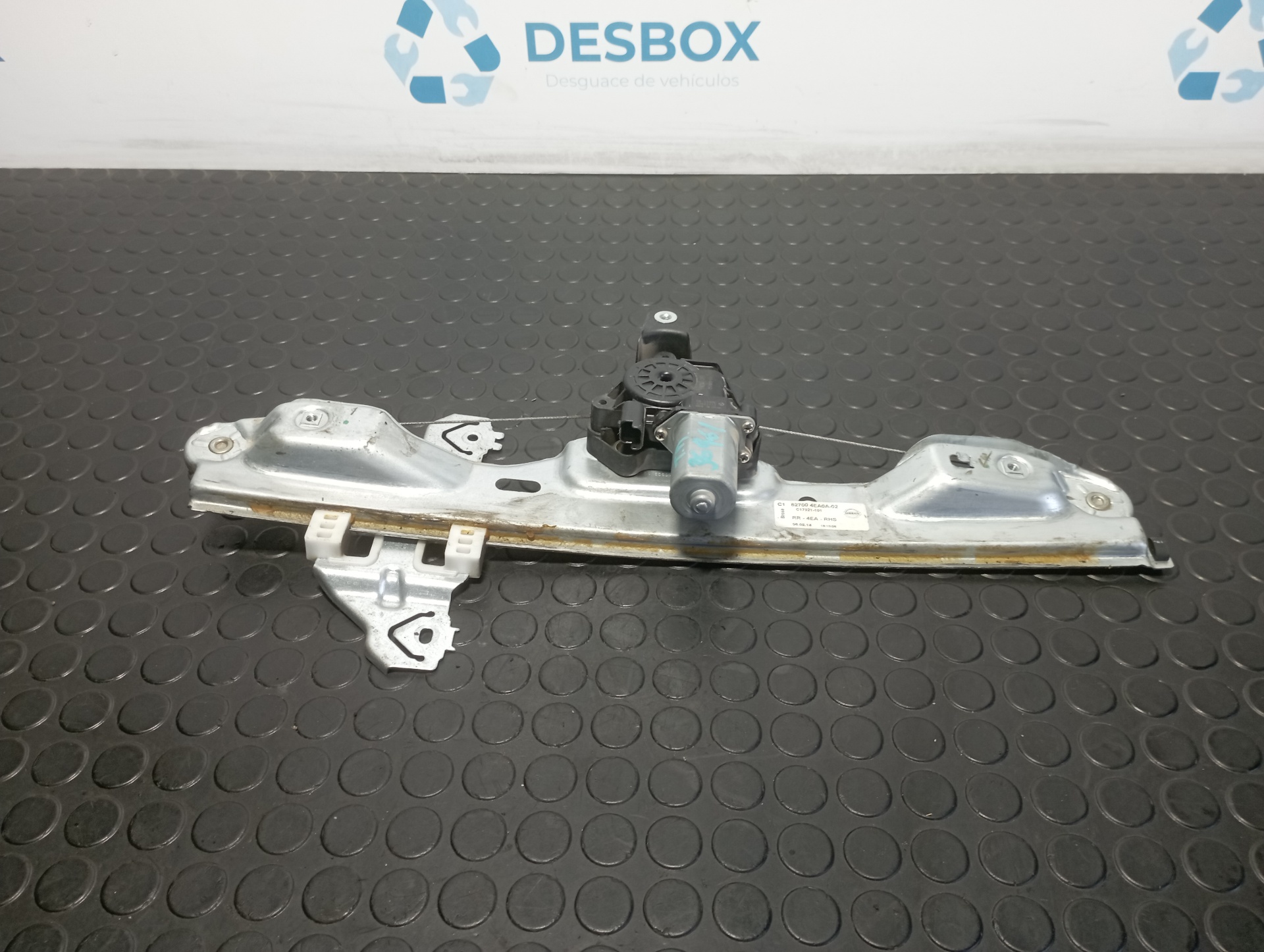 ELEVALUNAS TRASERO DERECHO NISSAN QASHQAI (J11)