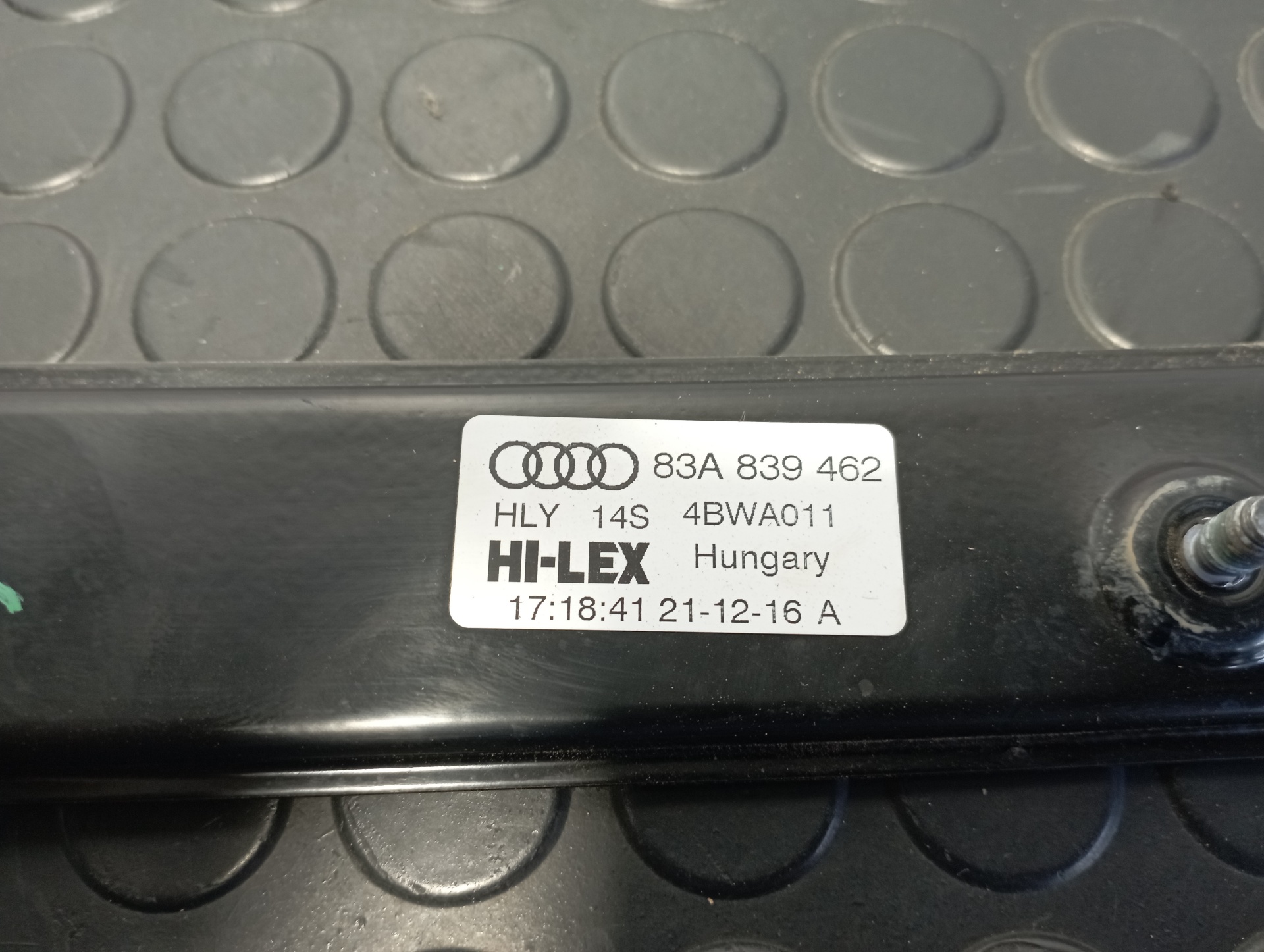 ELEVALUNAS TRASERO DERECHO AUDI Q3 (F3B) - vista 2