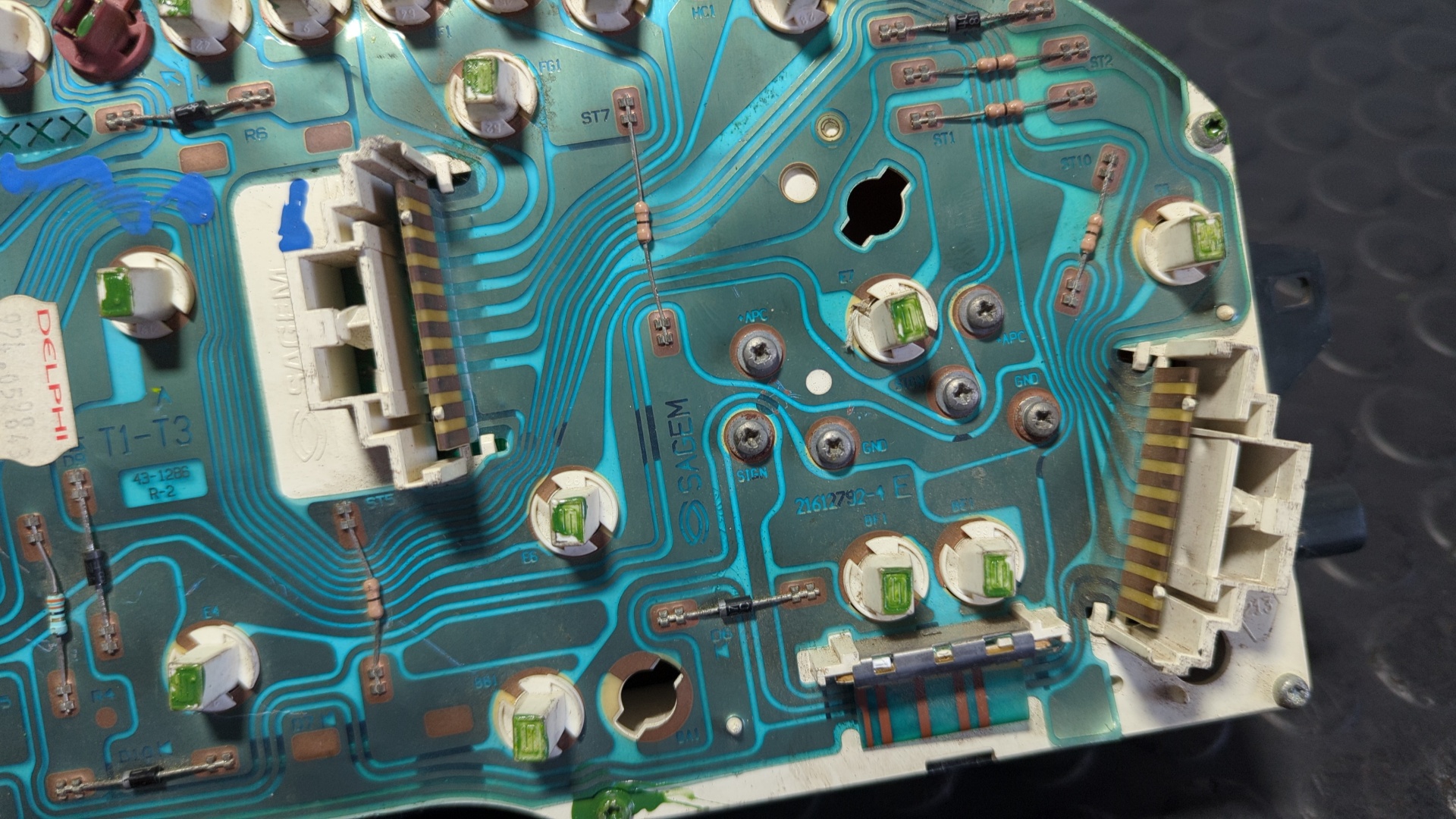 CUADRO INSTRUMENTOS RENAULT MEGANE I BERLINA HATCHBACK (BA0) - vista 3