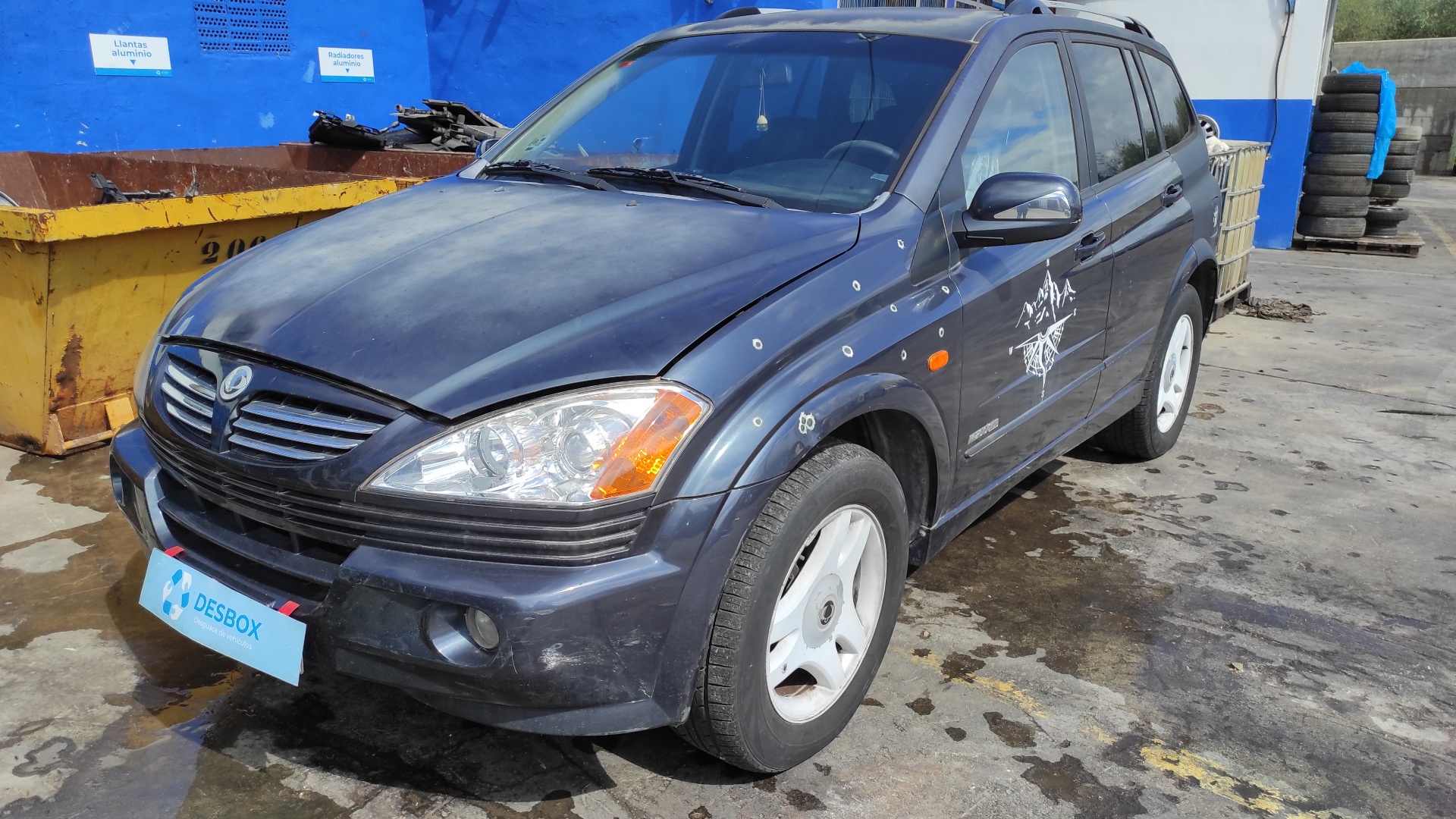 TRANSMISION DELANTERA IZQUIERDA SSANGYONG KYRON - vista 7