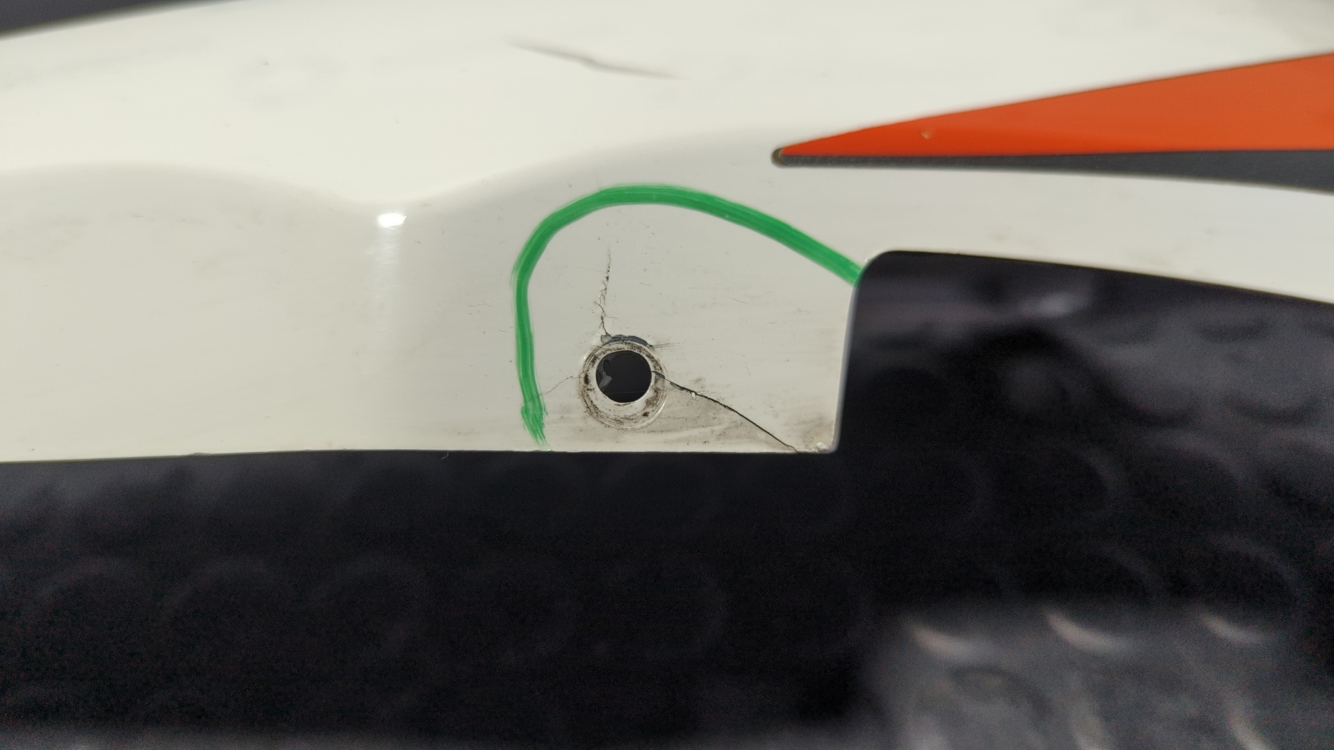 MOLDURA PIAGGIO (VESPA) NRG POWER - vista 4