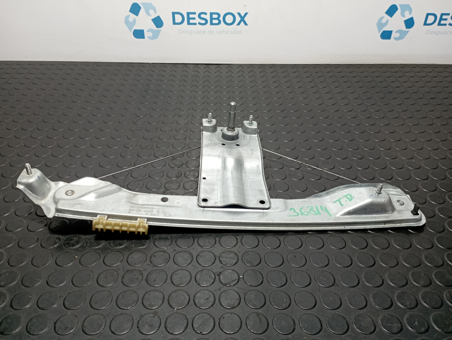 ELEVALUNAS TRASERO DERECHO DACIA DUSTER II