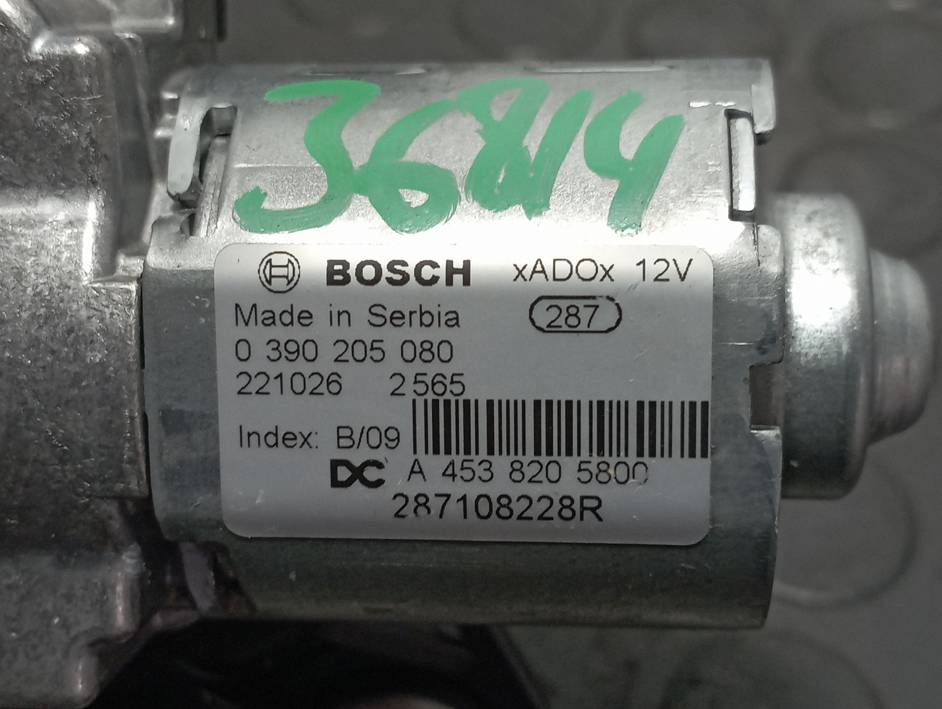 MOTOR LIMPIA TRASERO DACIA DUSTER II - vista 3