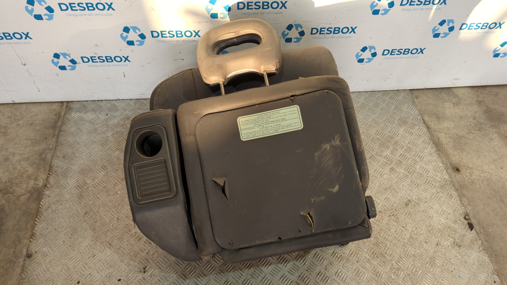 ASIENTOS TRASERO DERECHO MITSUBISHI MONTERO (V20/V40) - vista 6