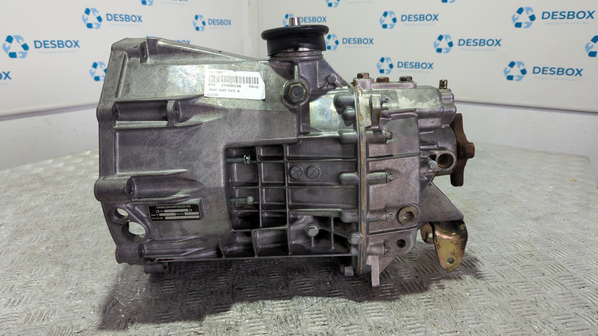 CAJA CAMBIOS VOLKSWAGEN LT CAJA CERRADA / COMBI (MOD. 1997) - vista 3