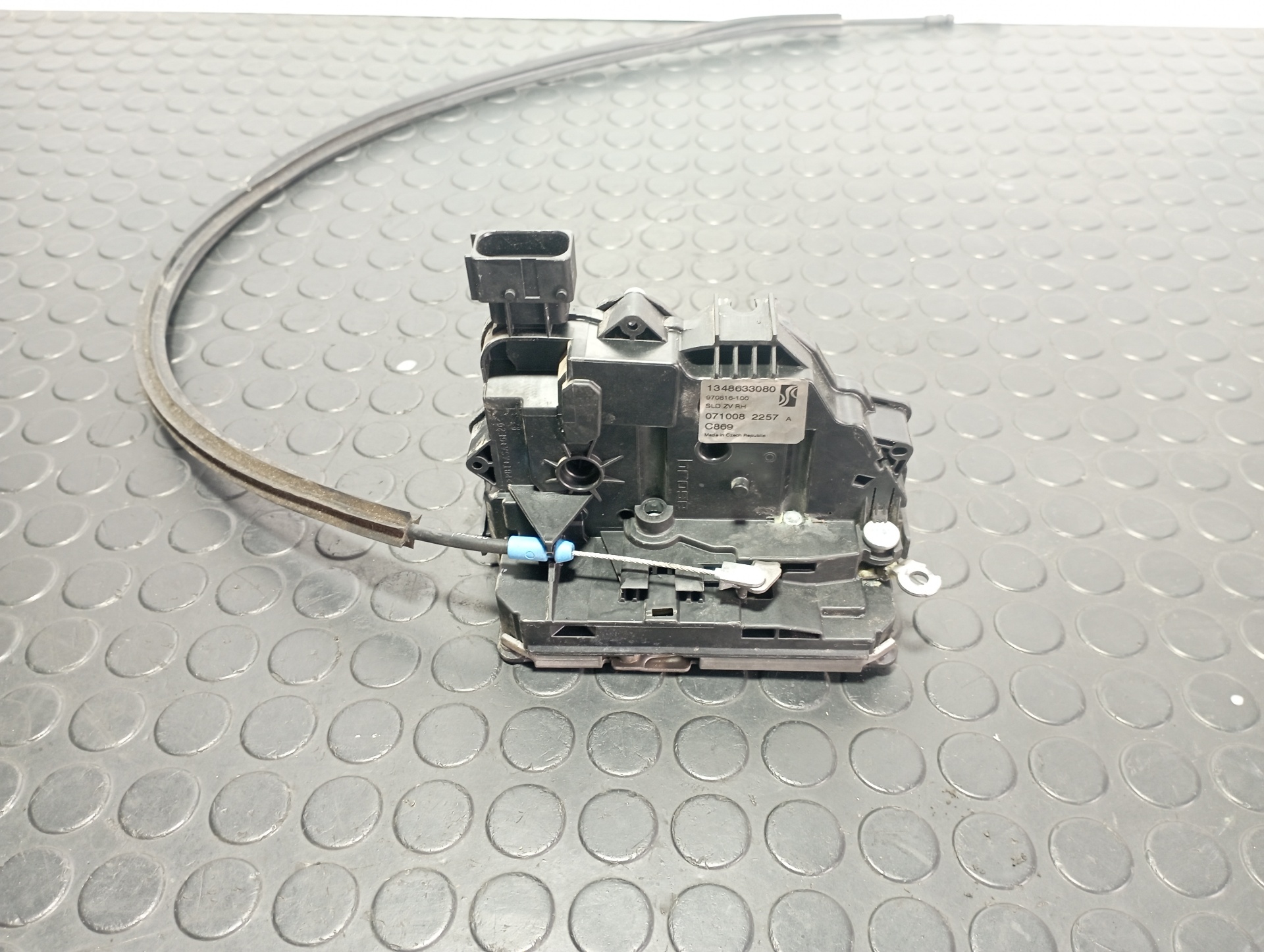 CERRADURA  CORREDERA DERECHA  CITROEN JUMPER CAJA ABIERTA (06.2006 =>) - vista 3