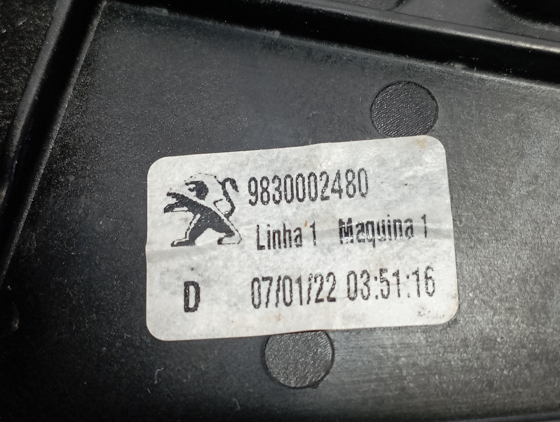 ELEVALUNAS TRASERO DERECHO PEUGEOT 2008 (--.2013->) - vista 3