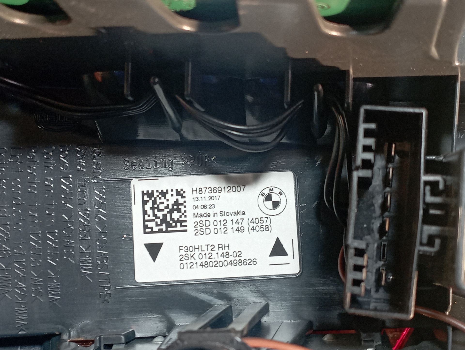 PILOTO PORTON DERECHO BMW SERIE 3 LIM. (F30) - vista 3