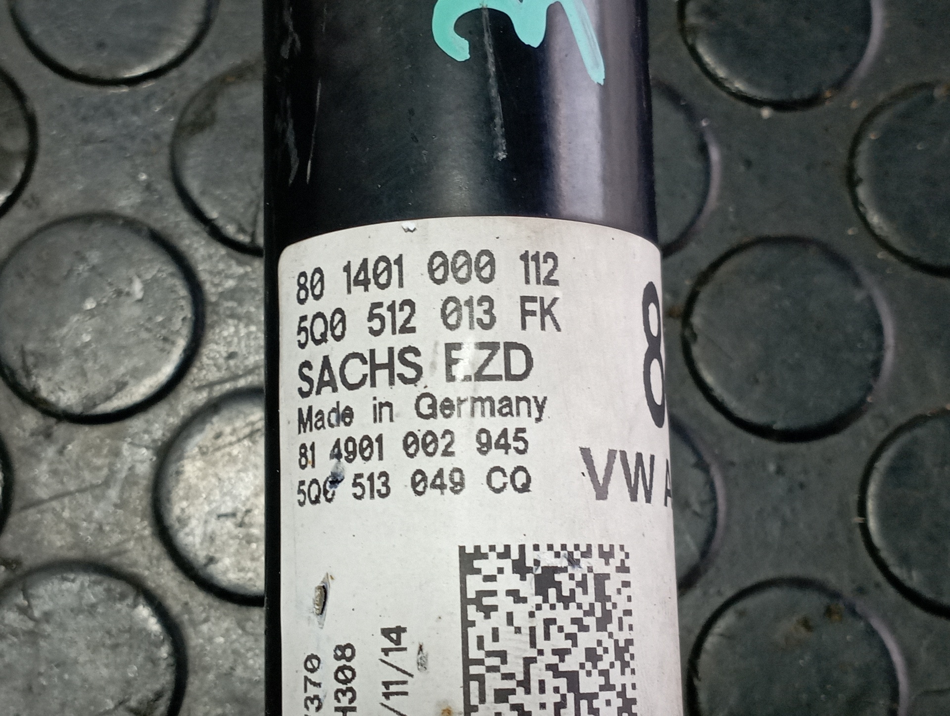 JUEGO AMORTIGUADORES TRASERO VOLKSWAGEN GOLF VII LIM. (5G1) - vista 3