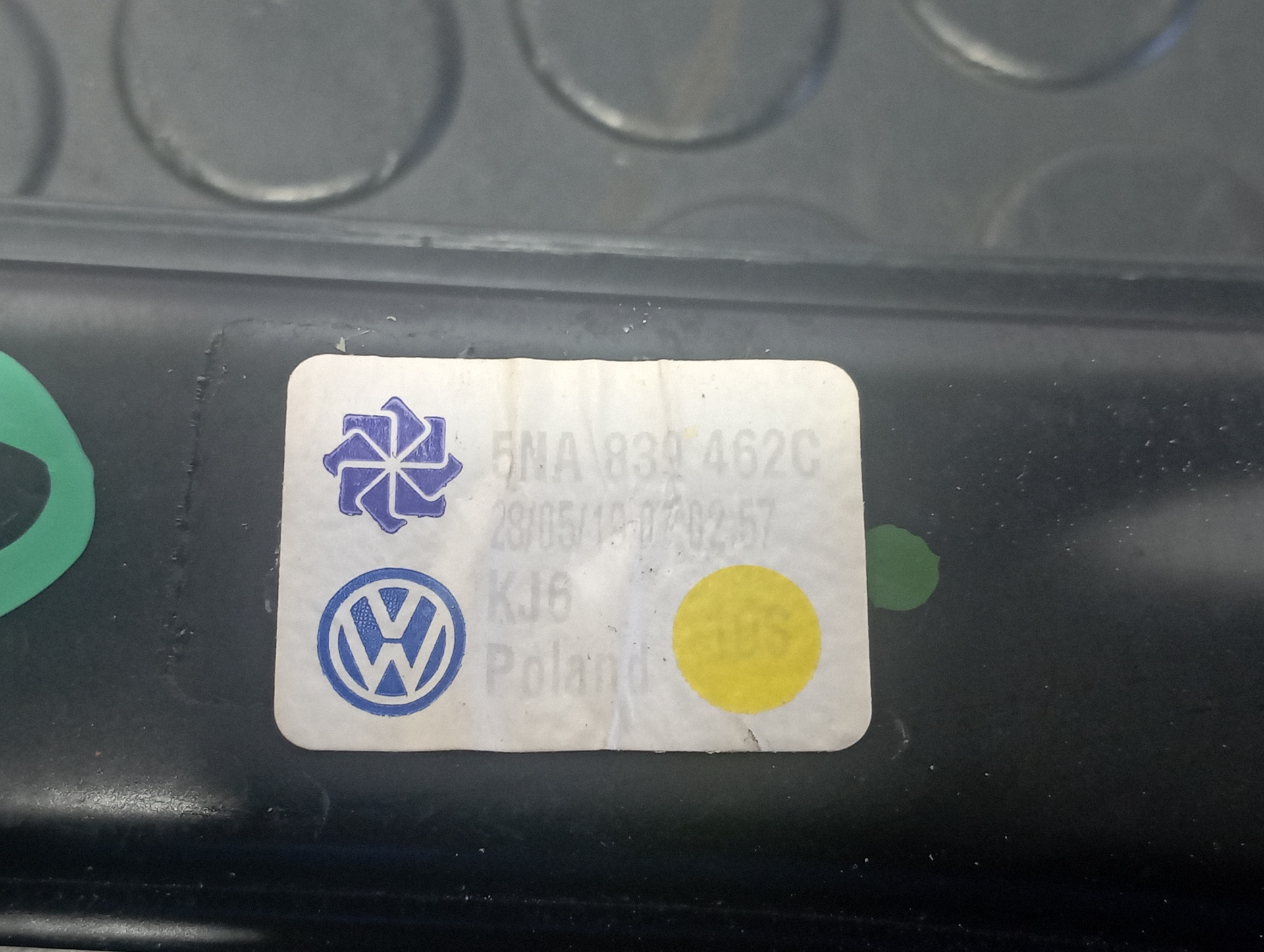 ELEVALUNAS TRASERO DERECHO VOLKSWAGEN TIGUAN - vista 3