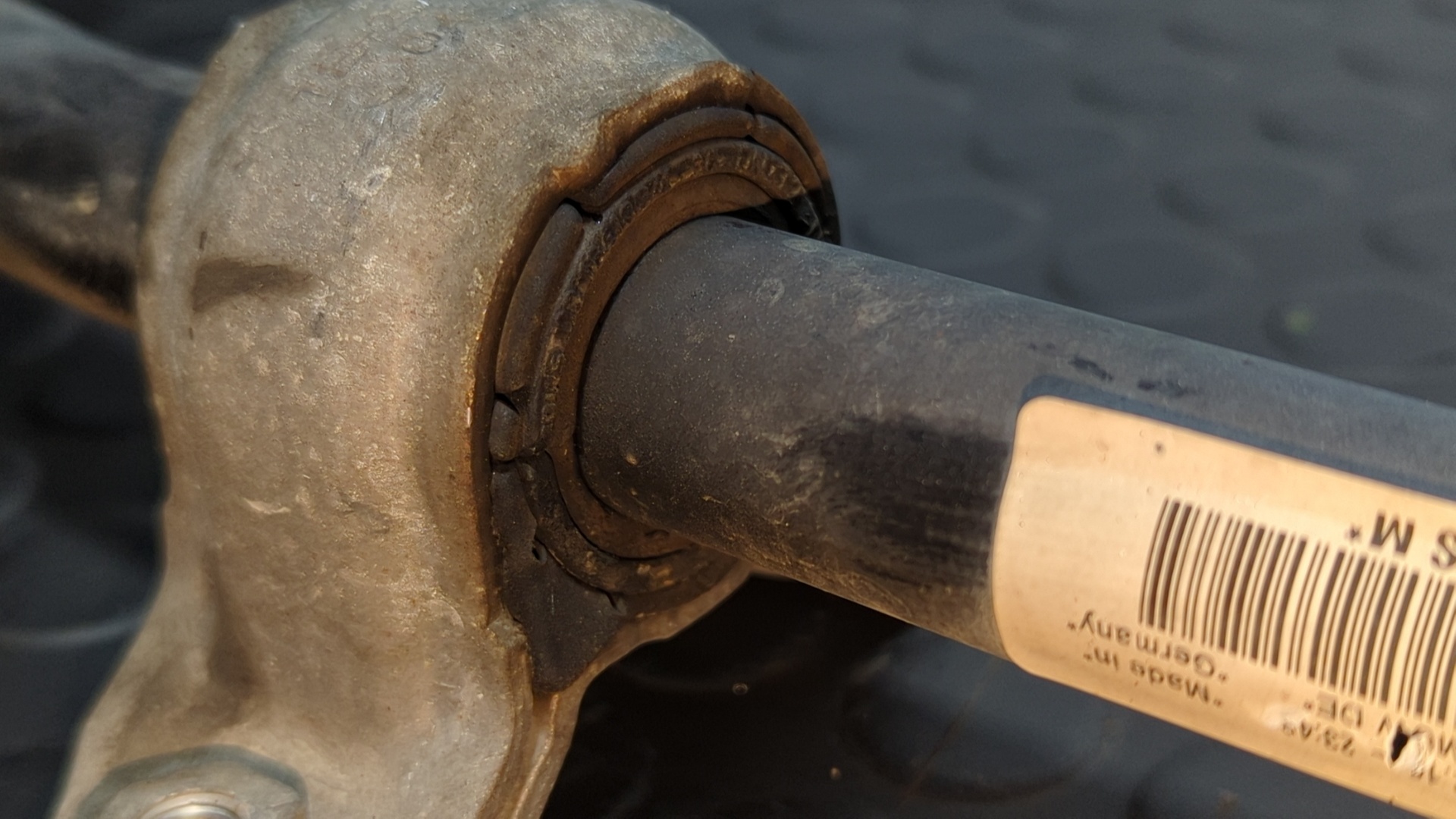 BARRA ESTABILIZADORA DELANTERA VOLKSWAGEN GOLF VII LIM. (5G1) - vista 3