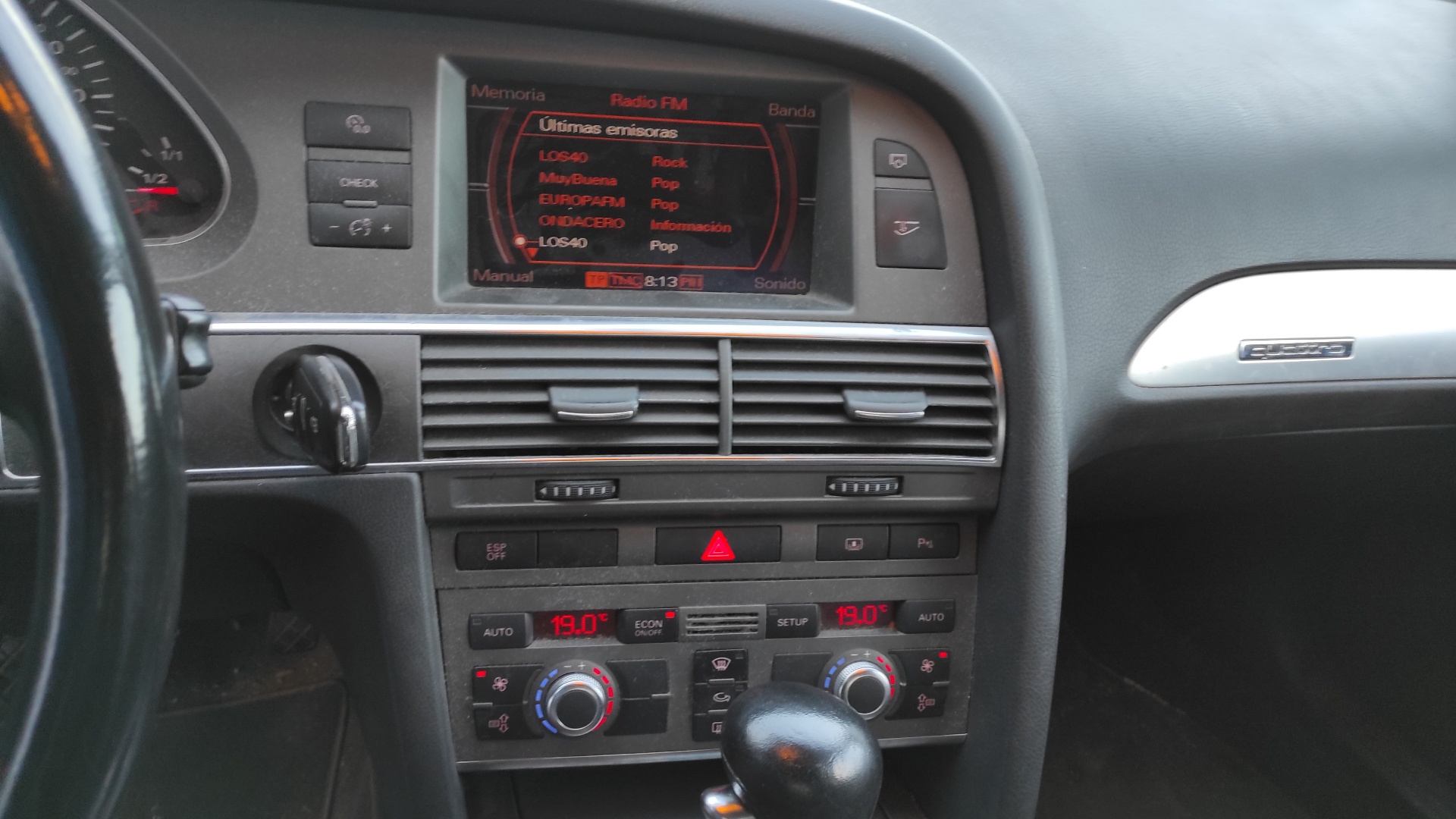MANDO MULTIFUNCION AUDI A6 BERLINA (4F2) - recambio desguace - vista 8