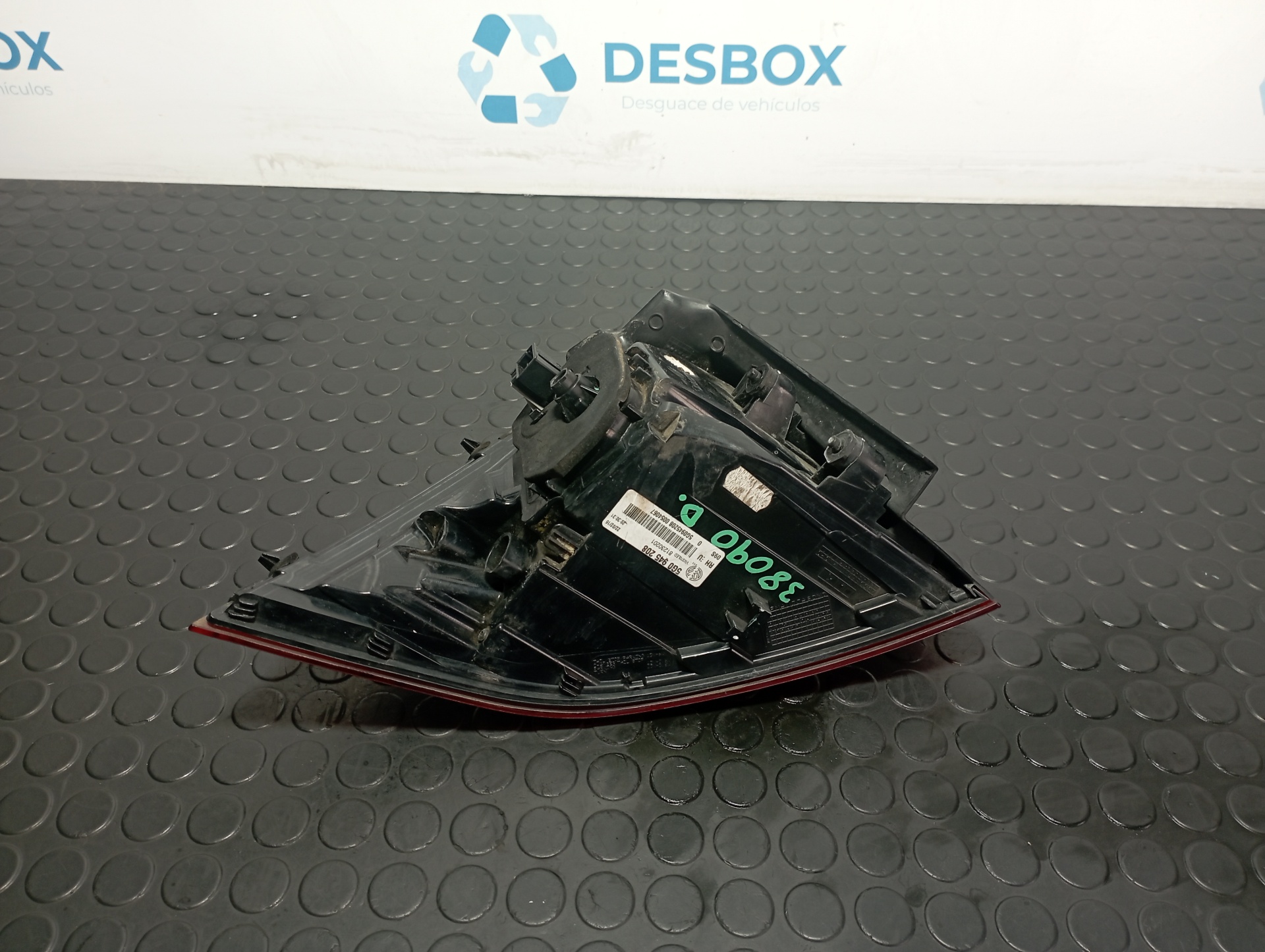 PILOTO TRASERO DERECHO VOLKSWAGEN GOLF VII LIM. (5G1) - vista 3