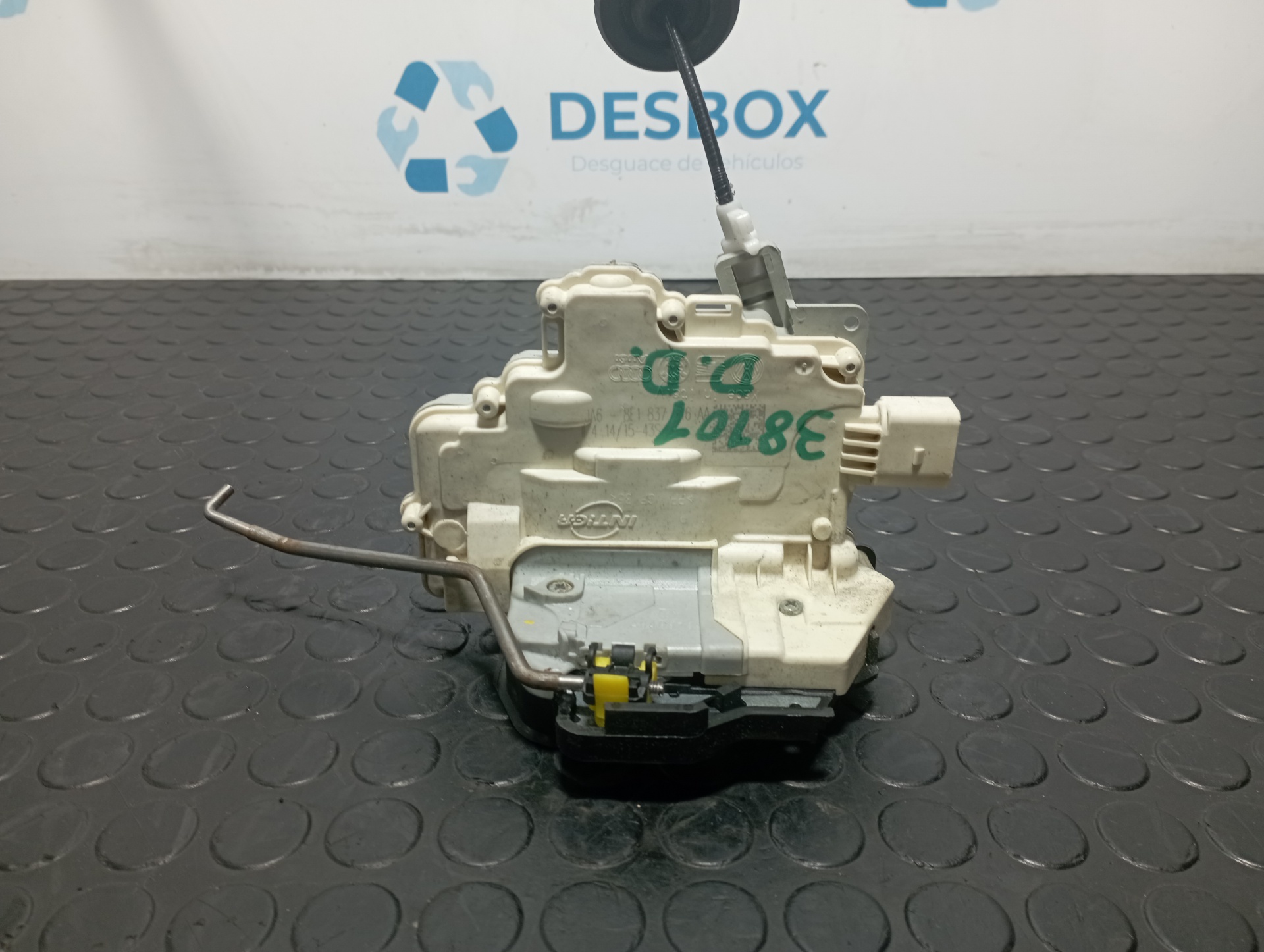 CERRADURA PUERTA DELANTERA DERECHA AUDI A4 CABRIO (8H)