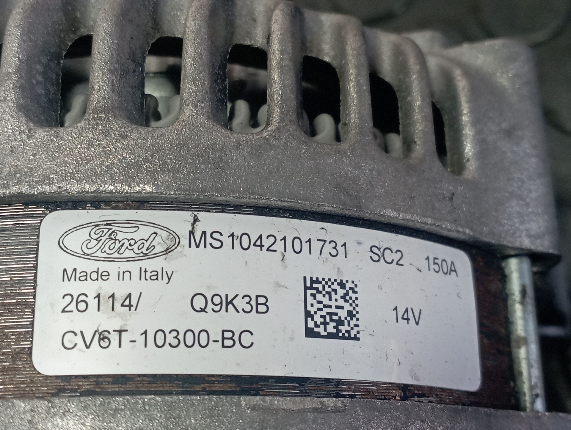 ALTERNADOR FORD FIESTA (CCN) - vista 5