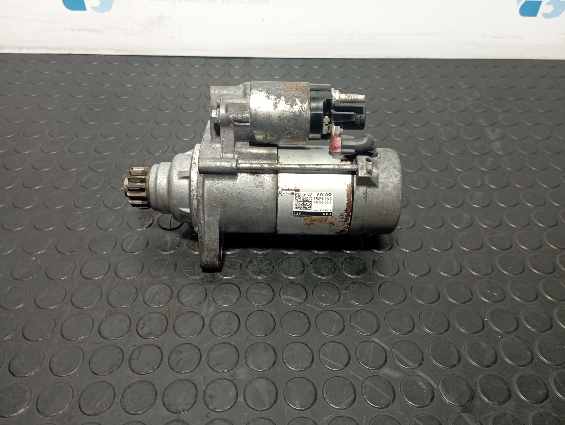MOTOR ARRANQUE VOLKSWAGEN GOLF VII LIM. (5G1) - vista 2