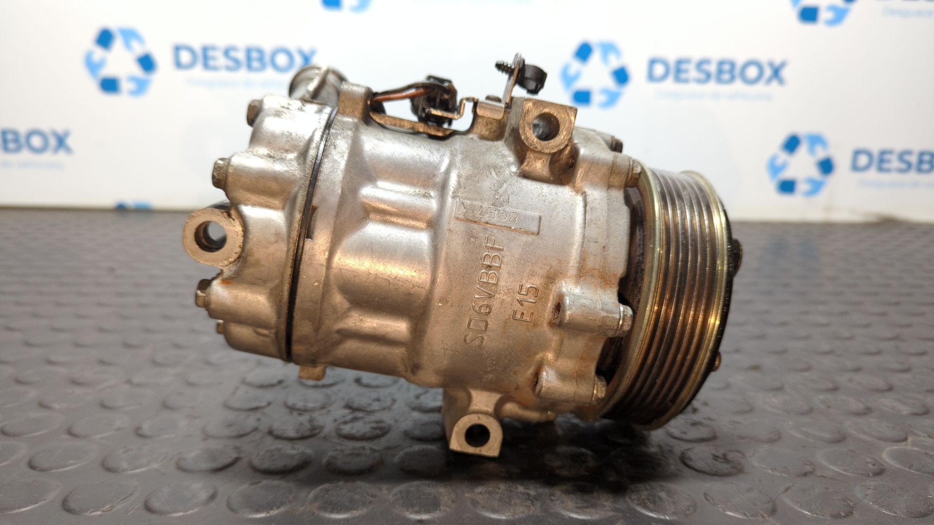 COMPRESOR AIRE ACONDICIONADO FIAT GRANDE PUNTO (199) - vista 2