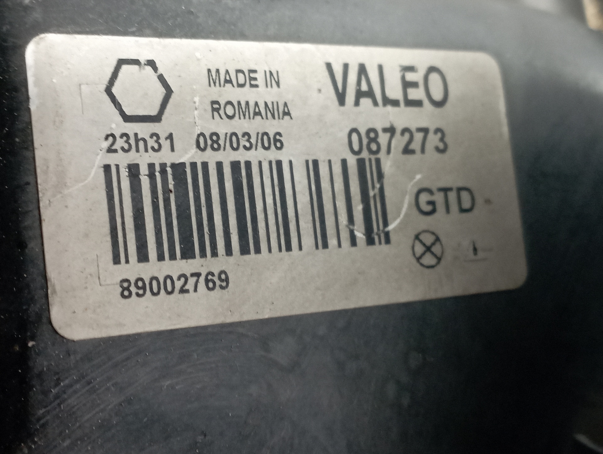 FARO IZQUIERDO PEUGEOT 206 BERLINA - vista 2