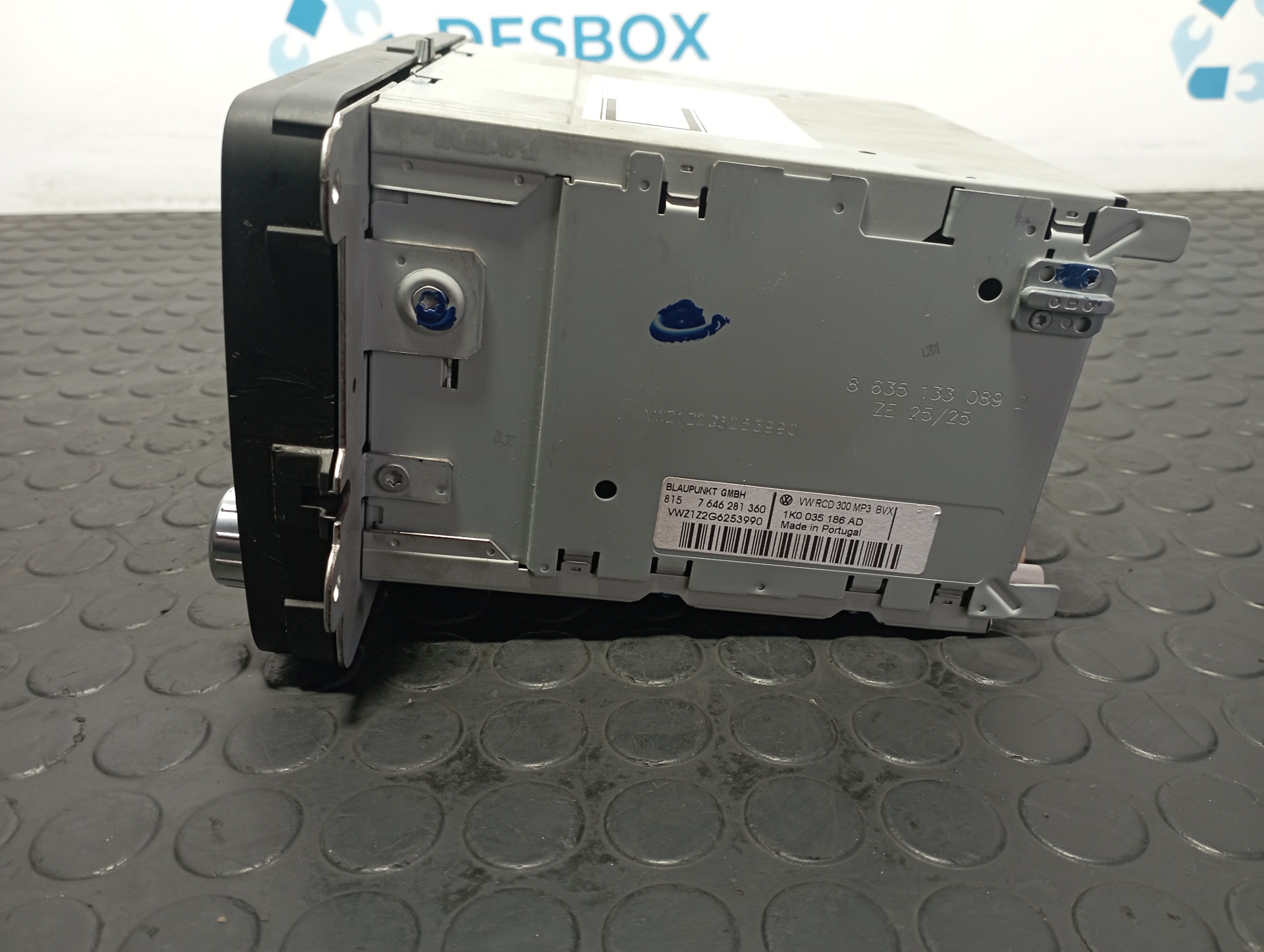 SISTEMA AUDIO / RADIO CD VOLKSWAGEN GOLF V VARIANT (1K5) - vista 3