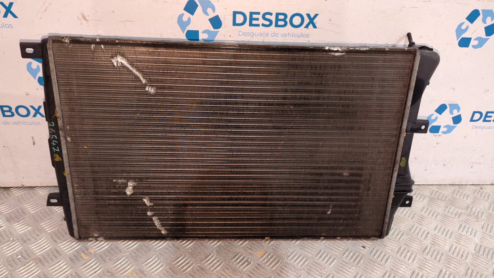 RADIADOR AGUA SEAT LEON (1P1) - vista 2
