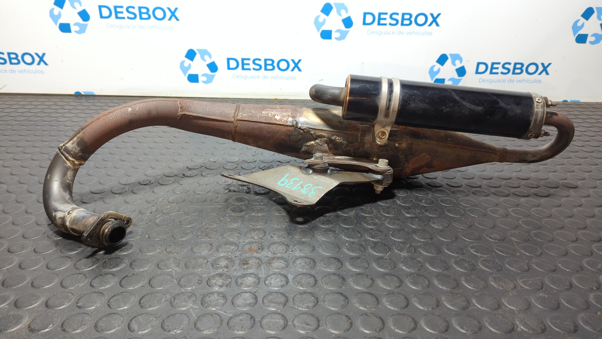 TUBO DE ESCAPE PIAGGIO (VESPA) NRG POWER - vista 4