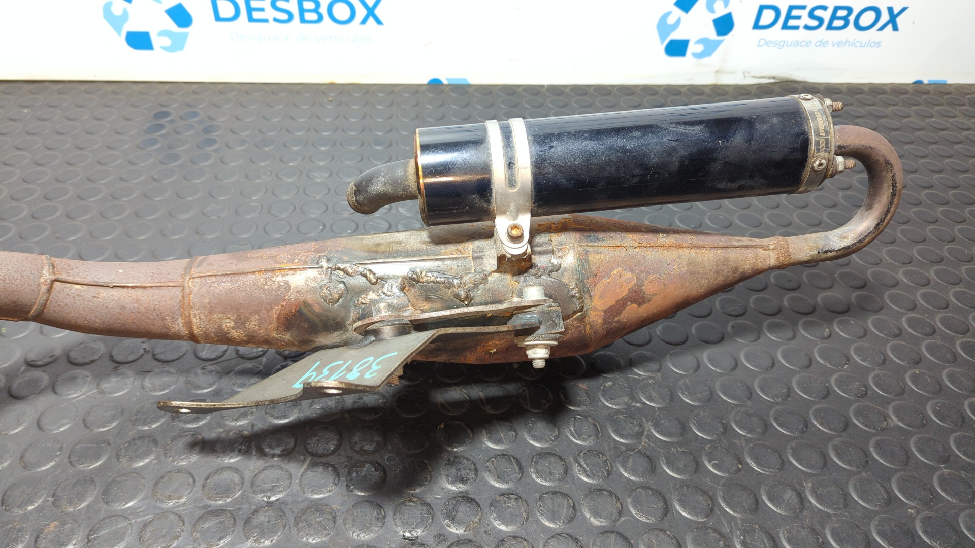 TUBO DE ESCAPE PIAGGIO (VESPA) NRG POWER - vista 2