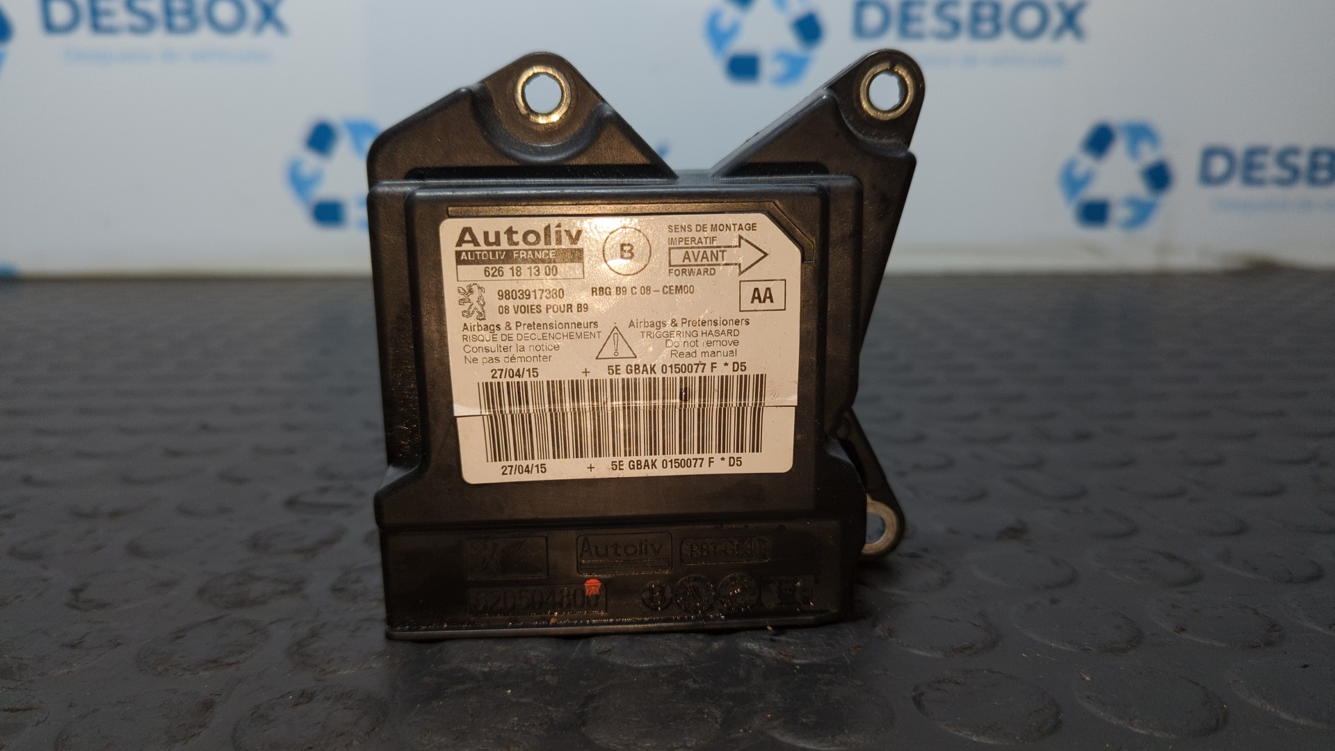 CENTRALITA AIRBAG PEUGEOT PARTNER