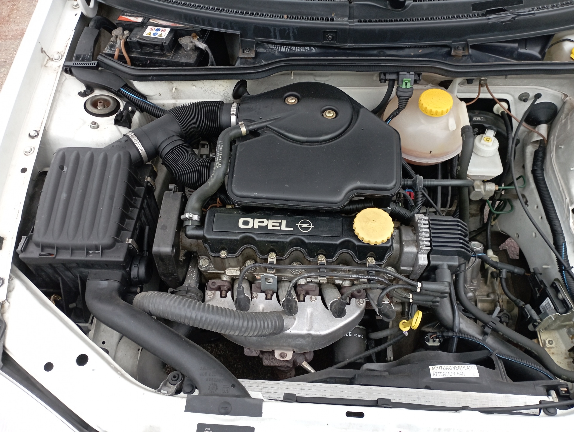 CINTURON DELANTERO IZQUIERDO OPEL CORSA B - vista 6