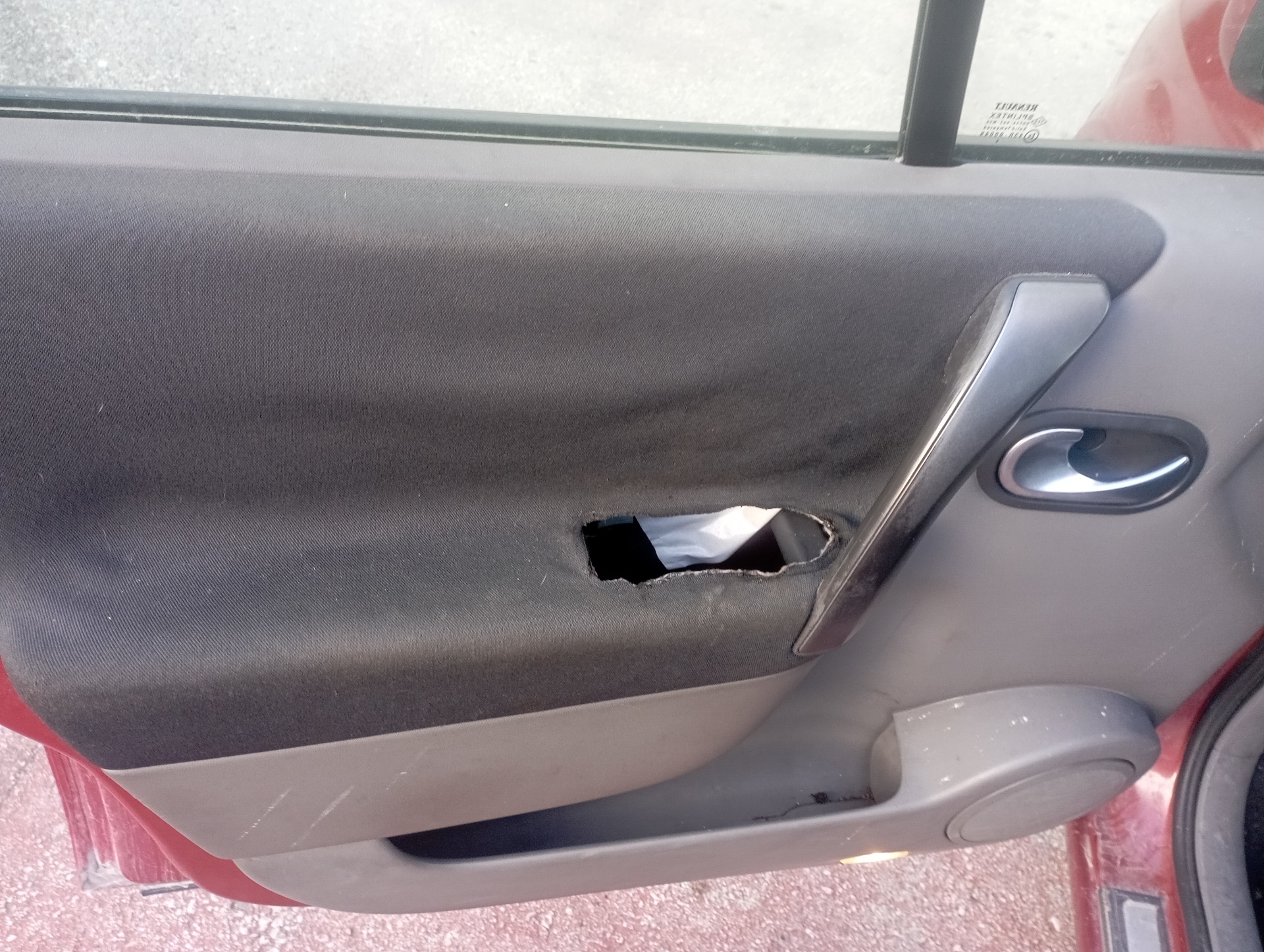 REJILLA DELANTERA RENAULT SCENIC II - vista 3