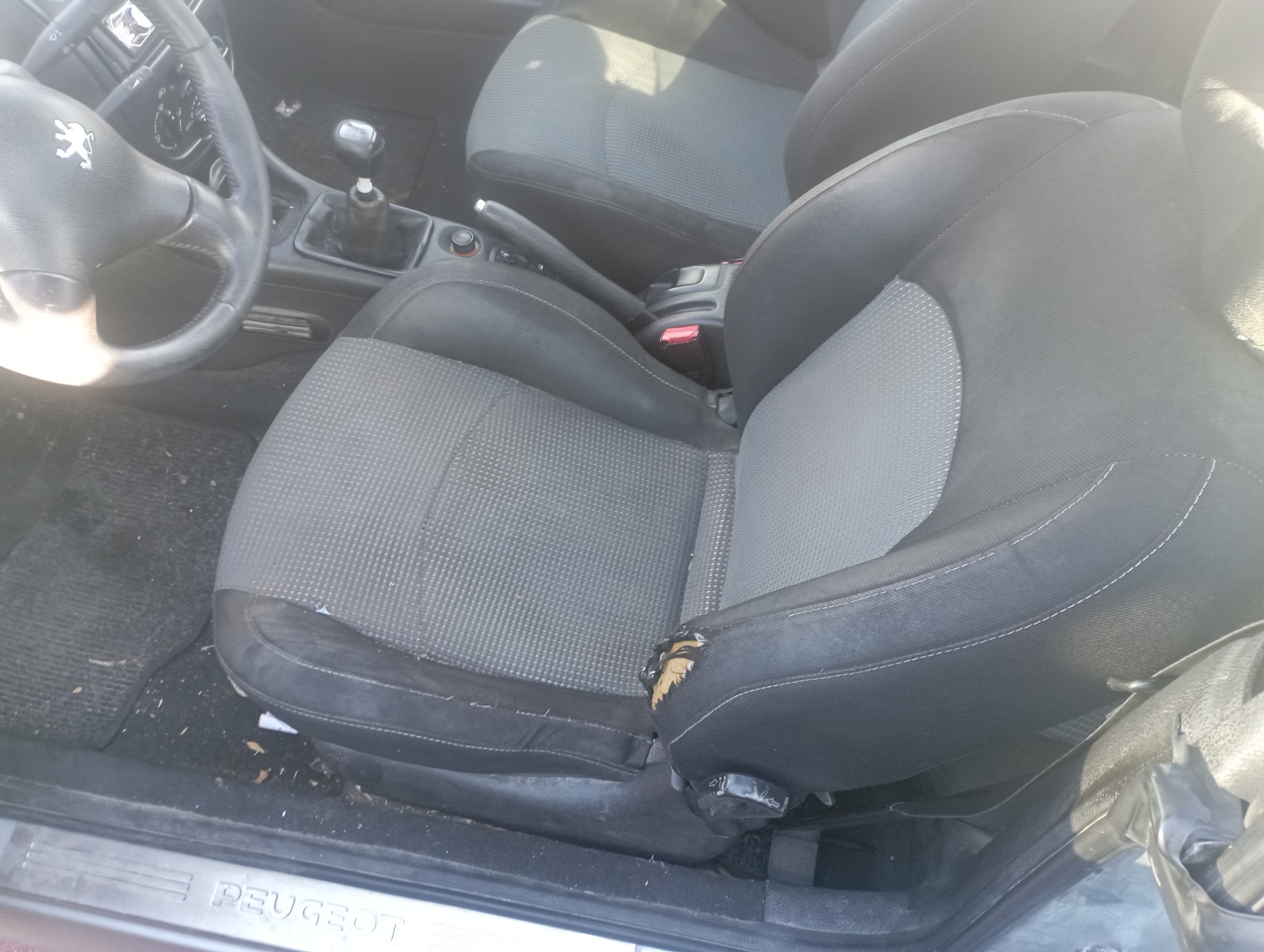 Recambio de RETROVISOR IZQUIERDO para PEUGEOT 206 CC NFU - GRIS 7