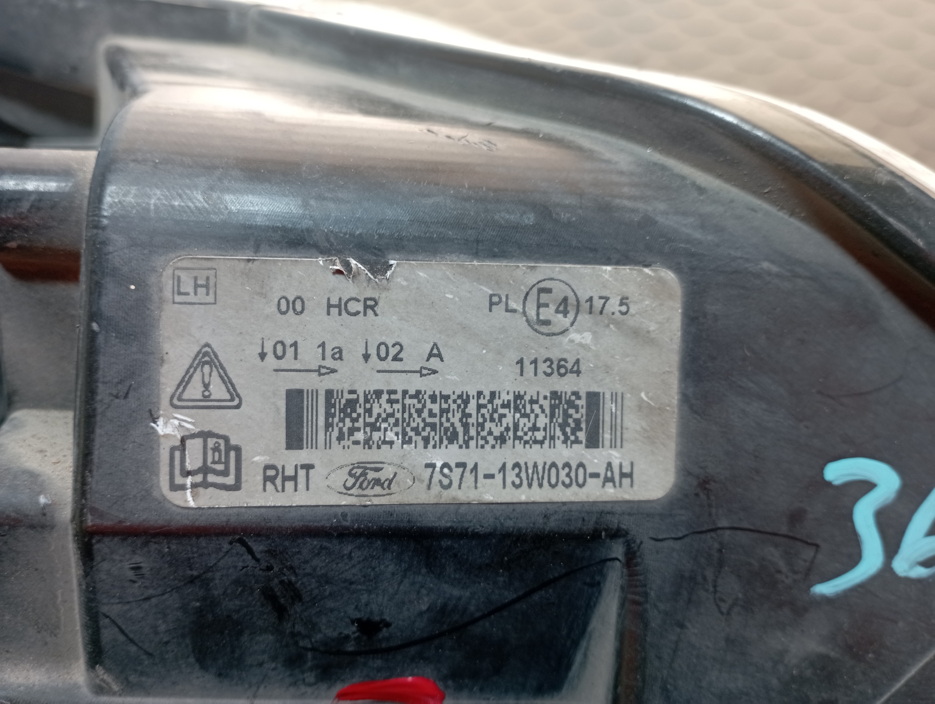 FARO IZQUIERDO FORD MONDEO BER. (CA2) - vista 3