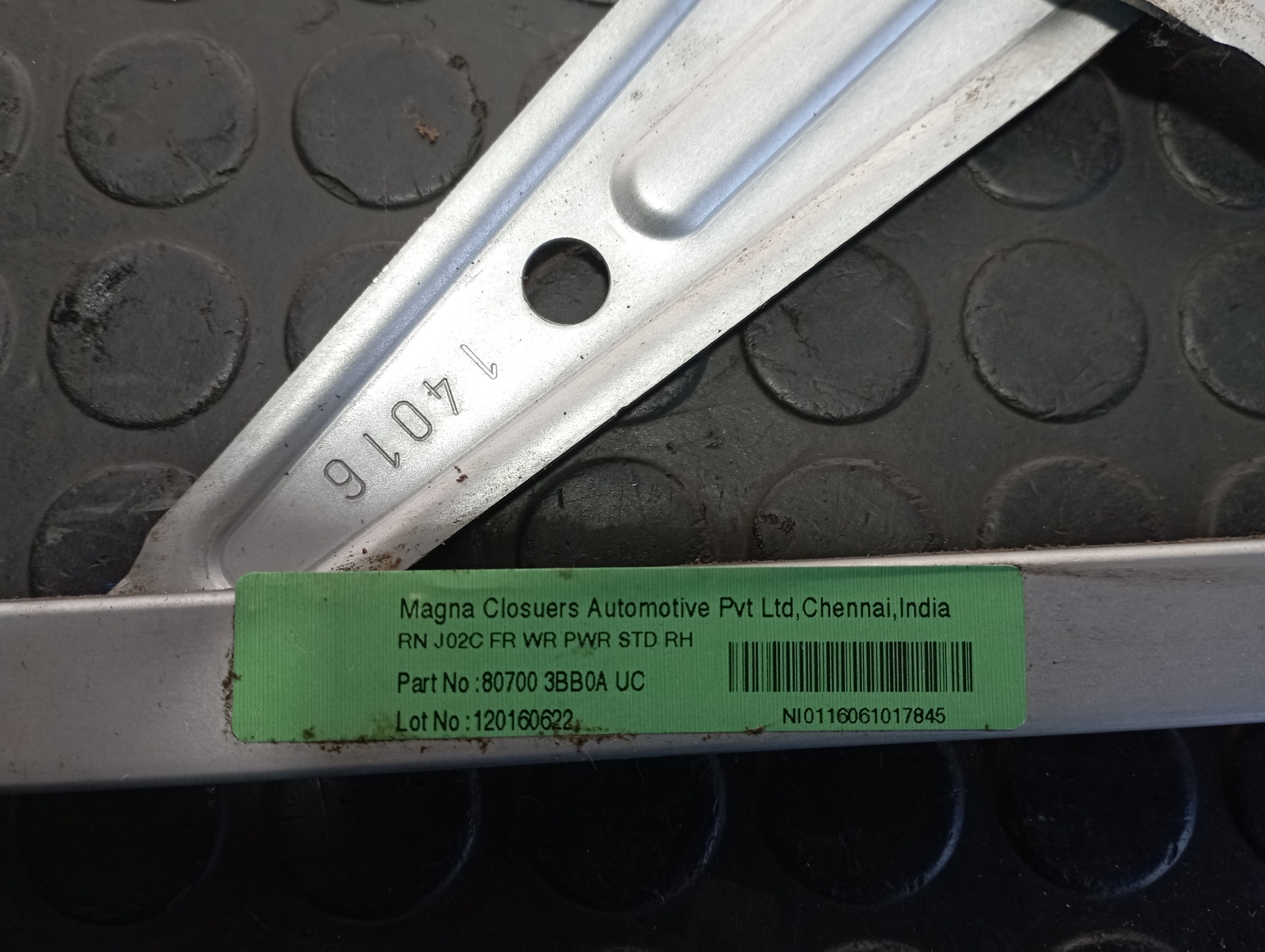 ELEVALUNAS DELANTERO DERECHO NISSAN NOTE - vista 5