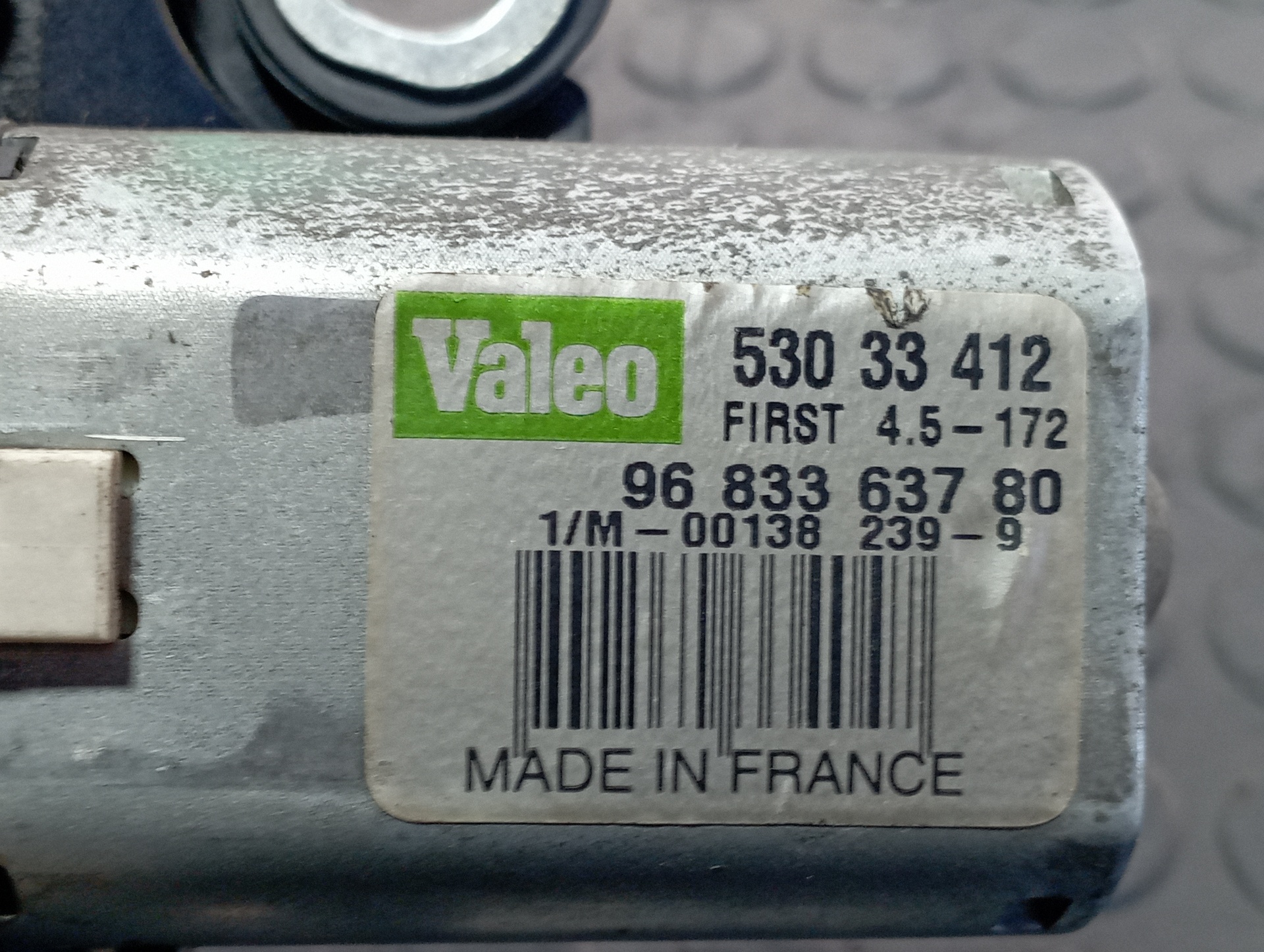 MOTOR LIMPIA TRASERO PEUGEOT PARTNER KOMBI - vista 3