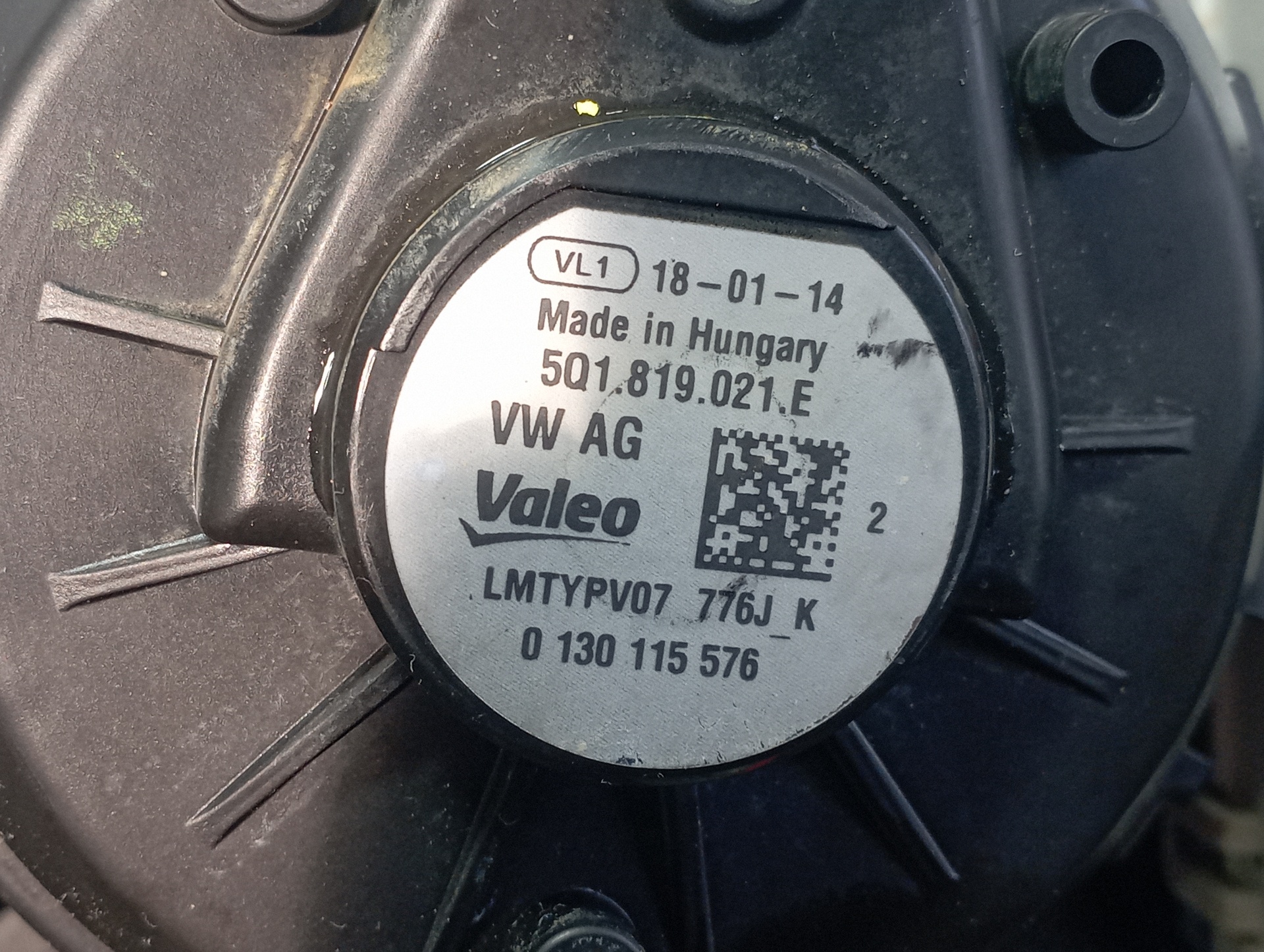 MOTOR CALEFACCION VOLKSWAGEN GOLF VII LIM. - vista 3