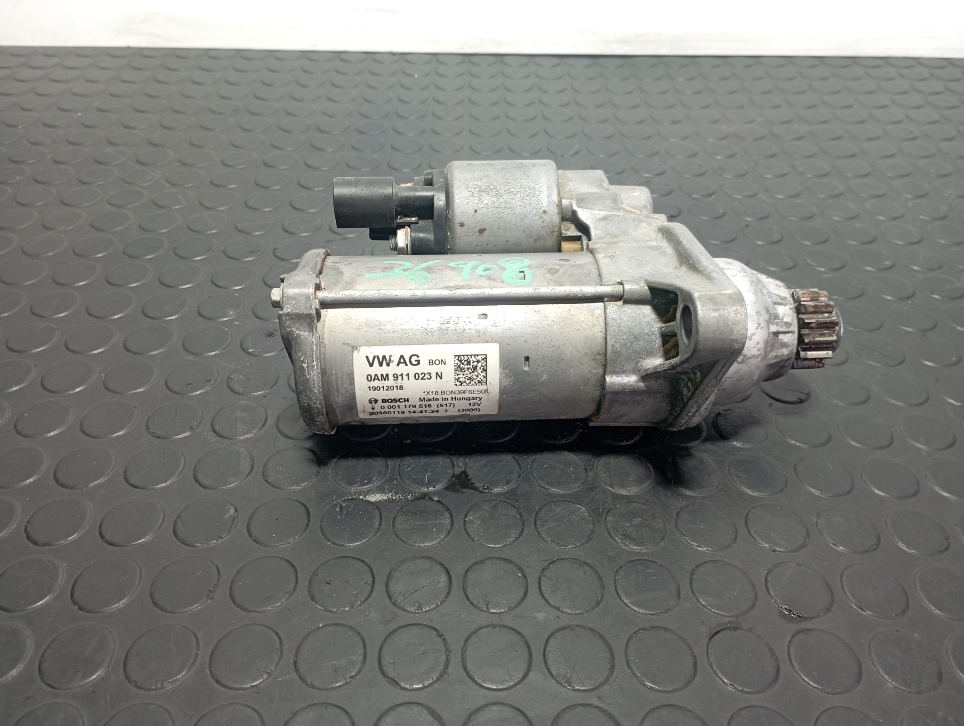 MOTOR ARRANQUE VOLKSWAGEN GOLF VII LIM. - vista 3