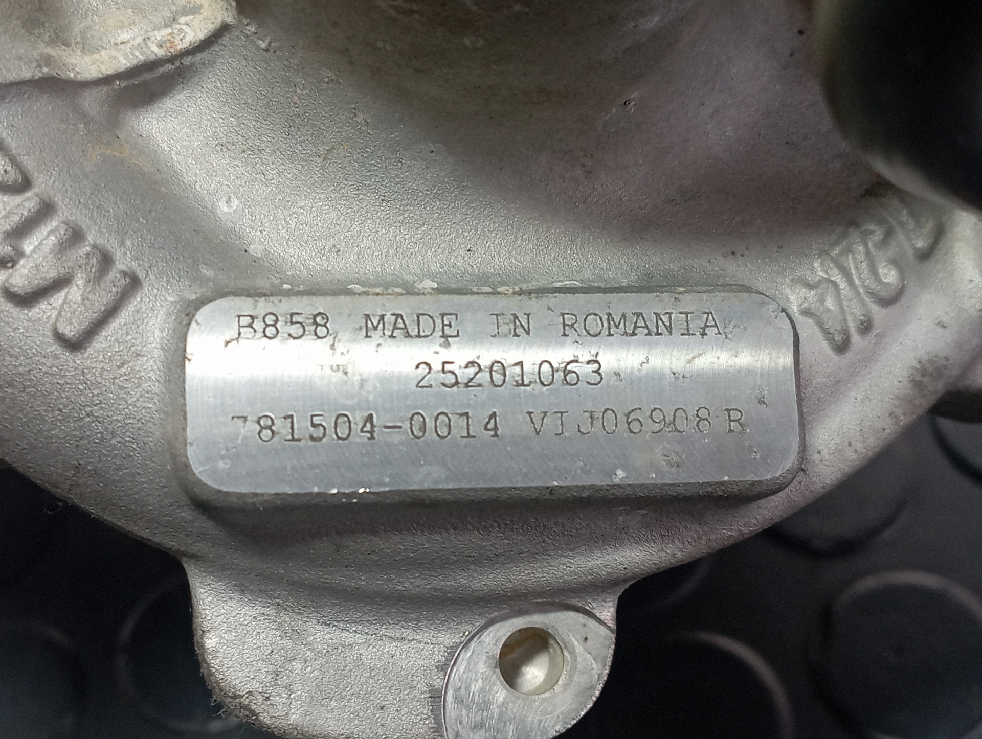 TURBOCOMPRESOR OPEL MOKKA X - vista 6