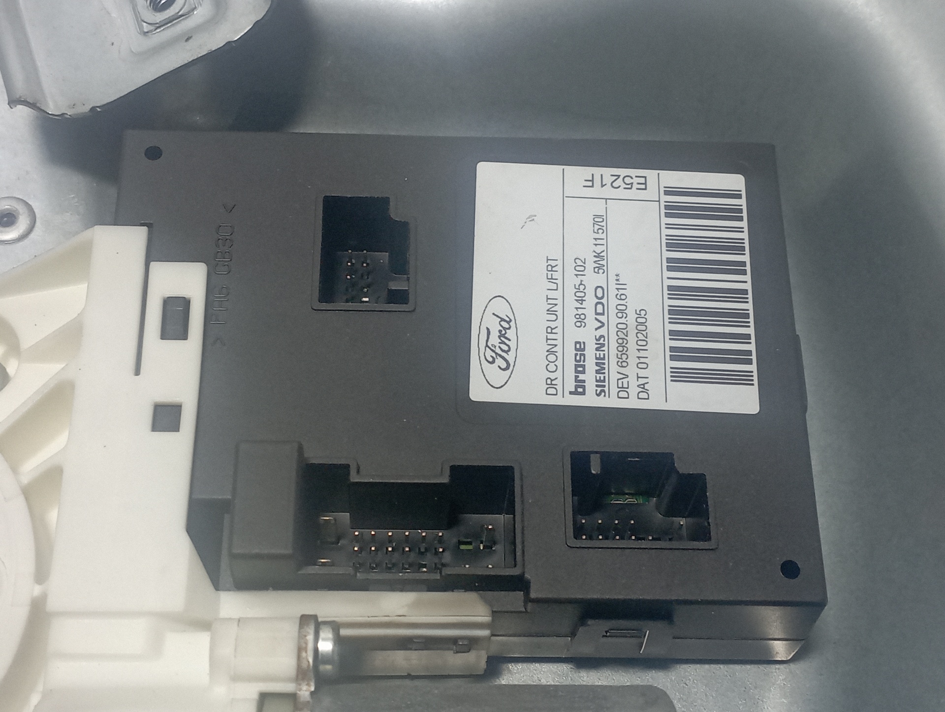 ELEVALUNAS DELANTERO IZQUIERDO FORD FOCUS BERLINA (CAP) - vista 5