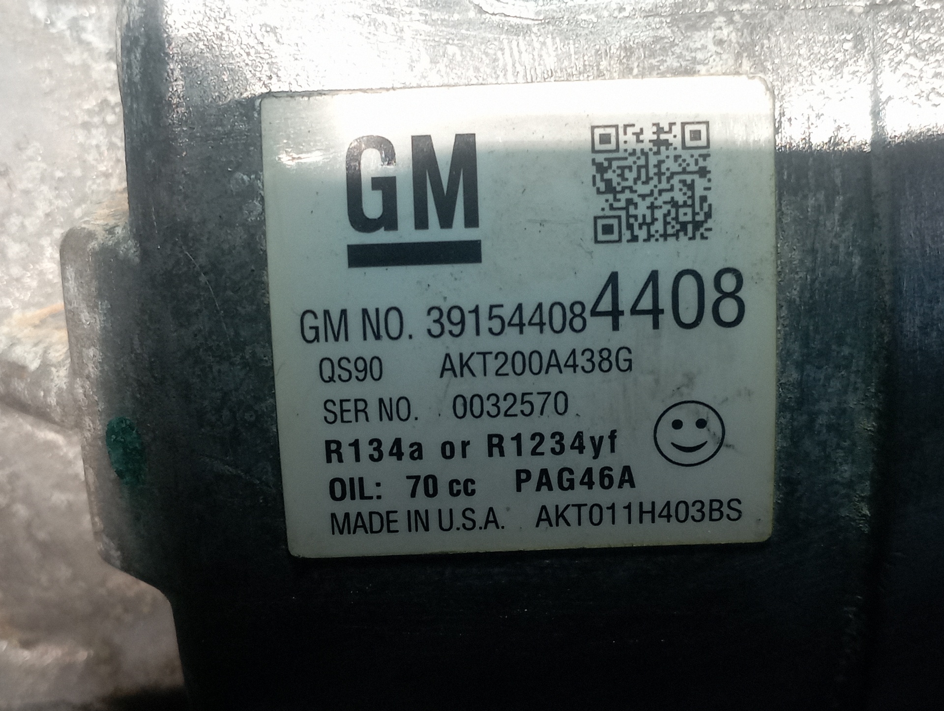 COMPRESOR AIRE ACONDICIONADO OPEL MOKKA X - vista 3