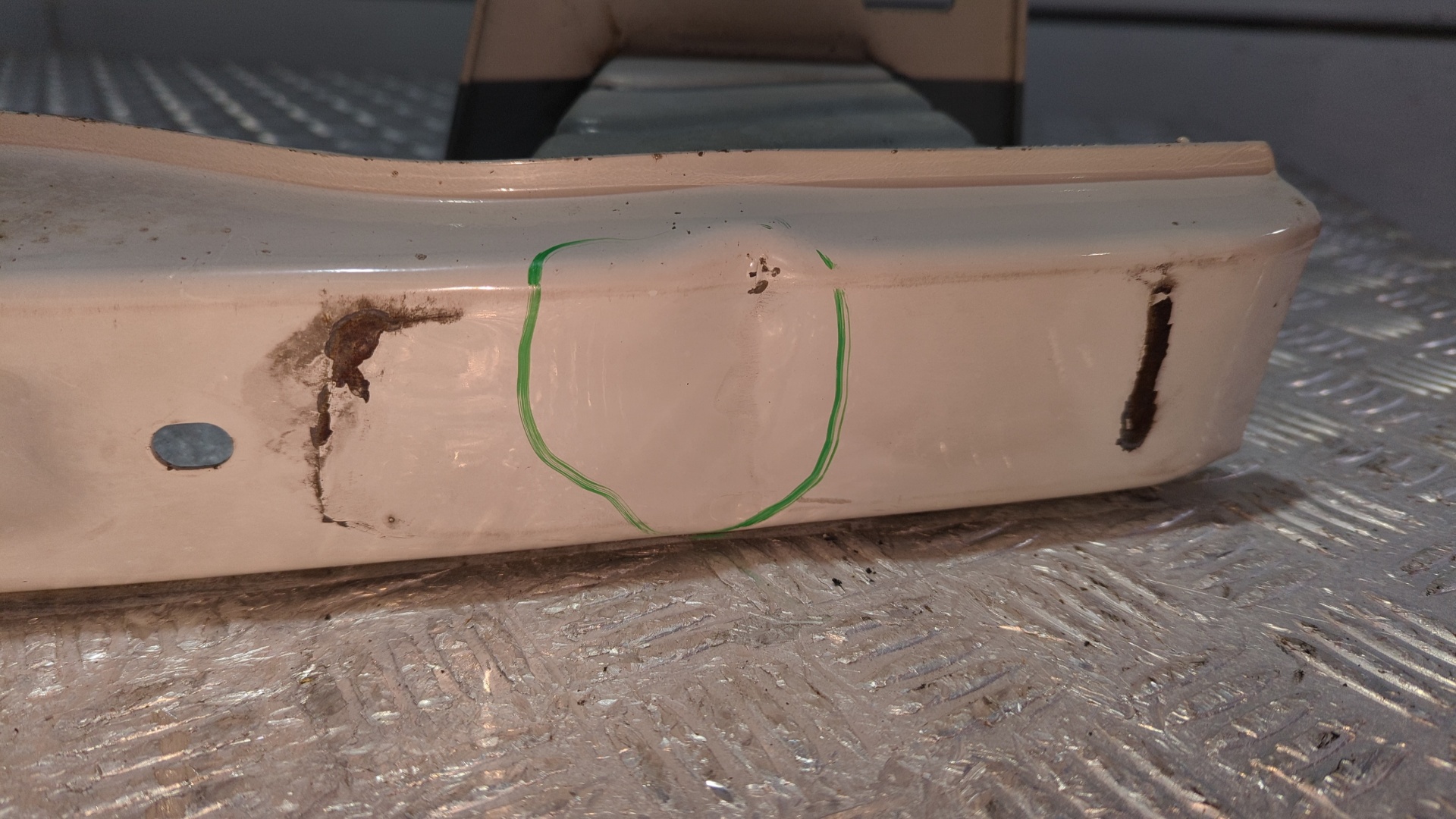 REFUERZO PARAGOLPES TRASERO FIAT DOBLO - vista 3