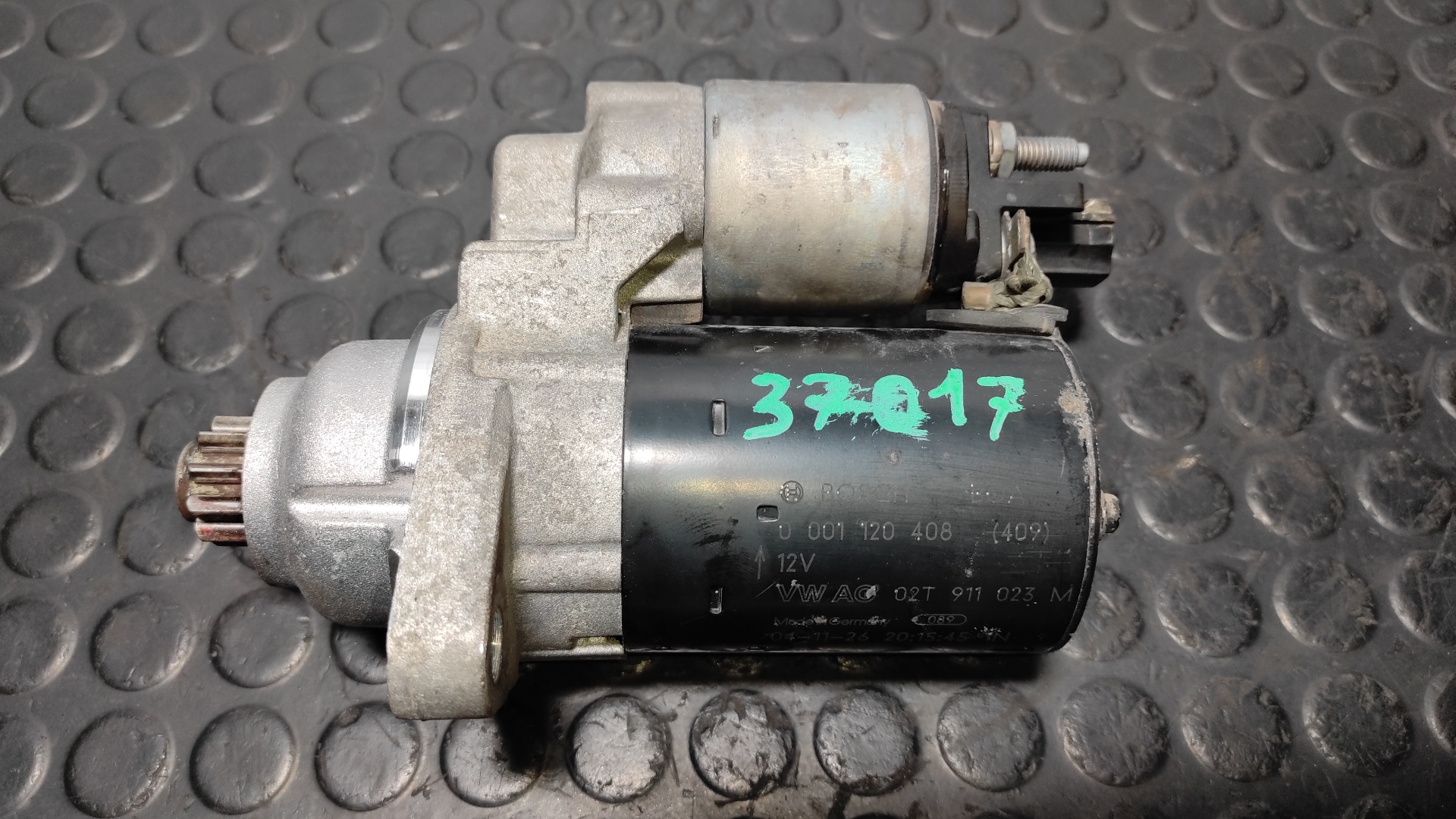 MOTOR ARRANQUE VOLKSWAGEN GOLF V BERLINA (1K1) - vista 3