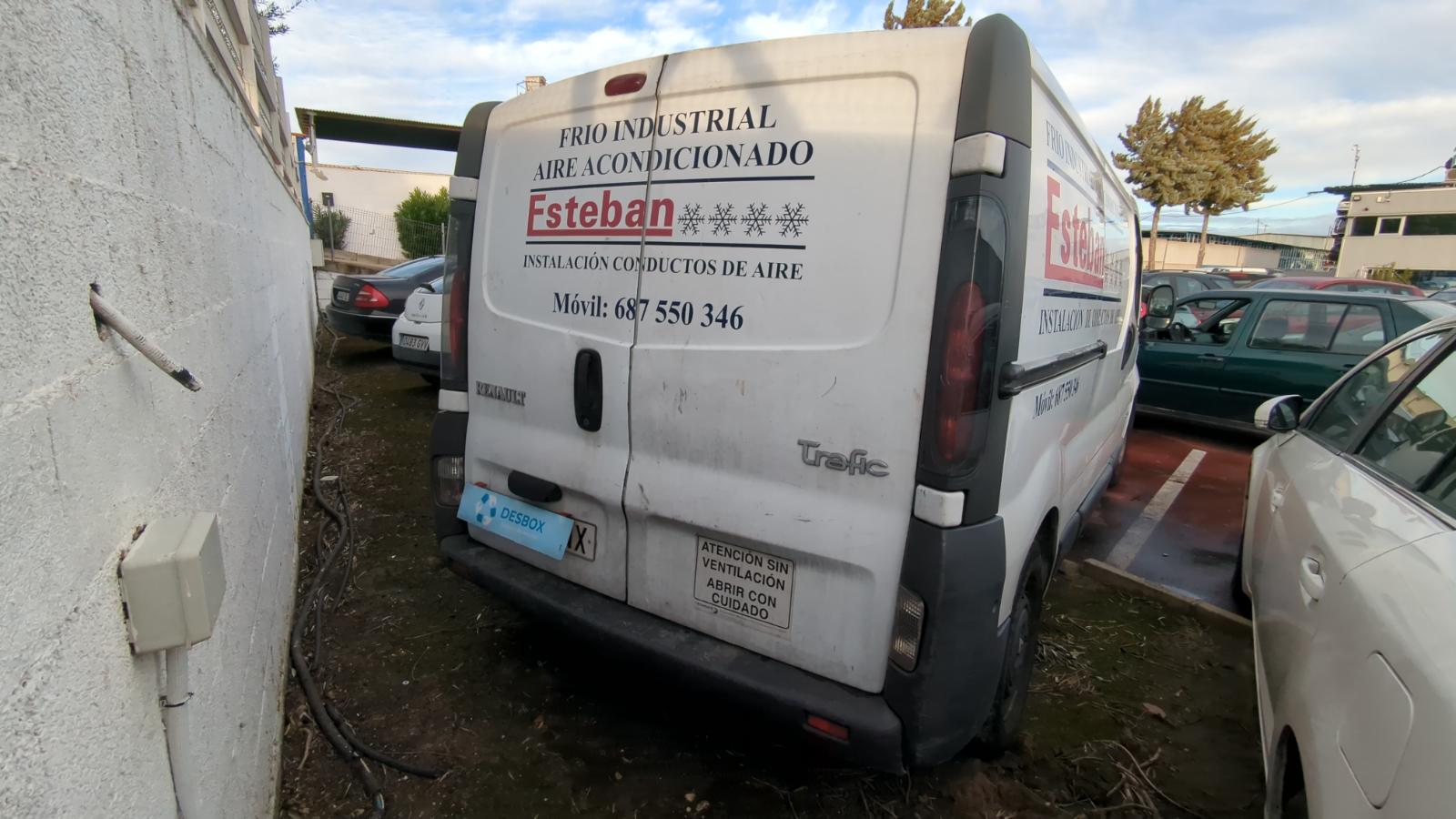 CINTURON DELANTERO IZQUIERDO RENAULT TRAFIC II Furgoneta - vista 21