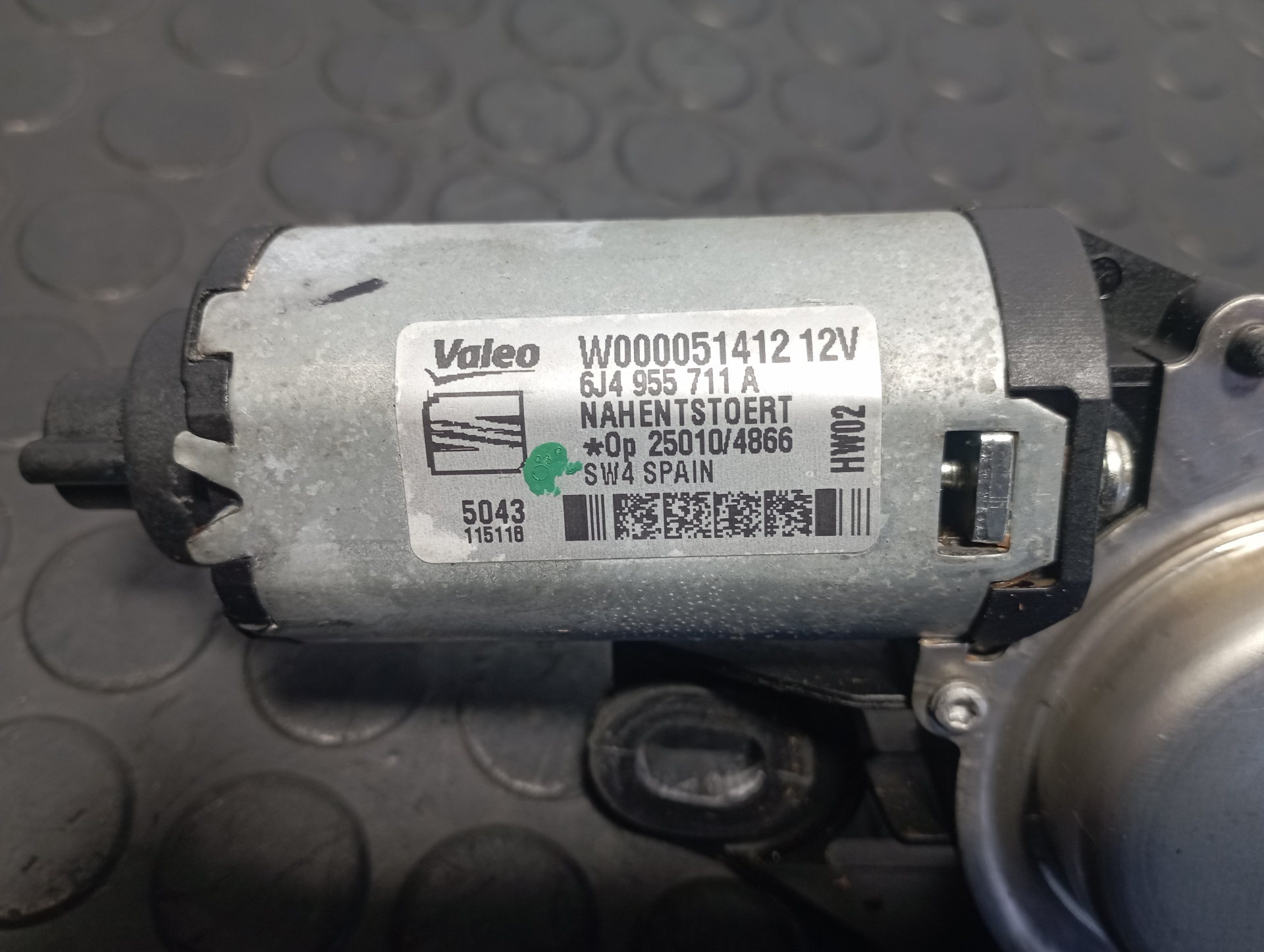 MOTOR LIMPIA TRASERO SEAT IBIZA (6J5) - vista 2