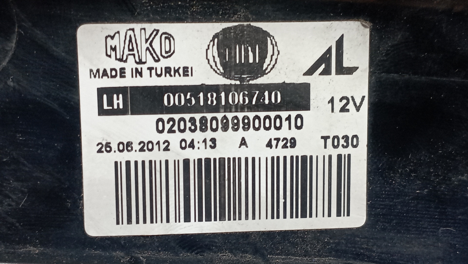 PILOTO TRASERO IZQUIERDO FIAT DOBLO - vista 5