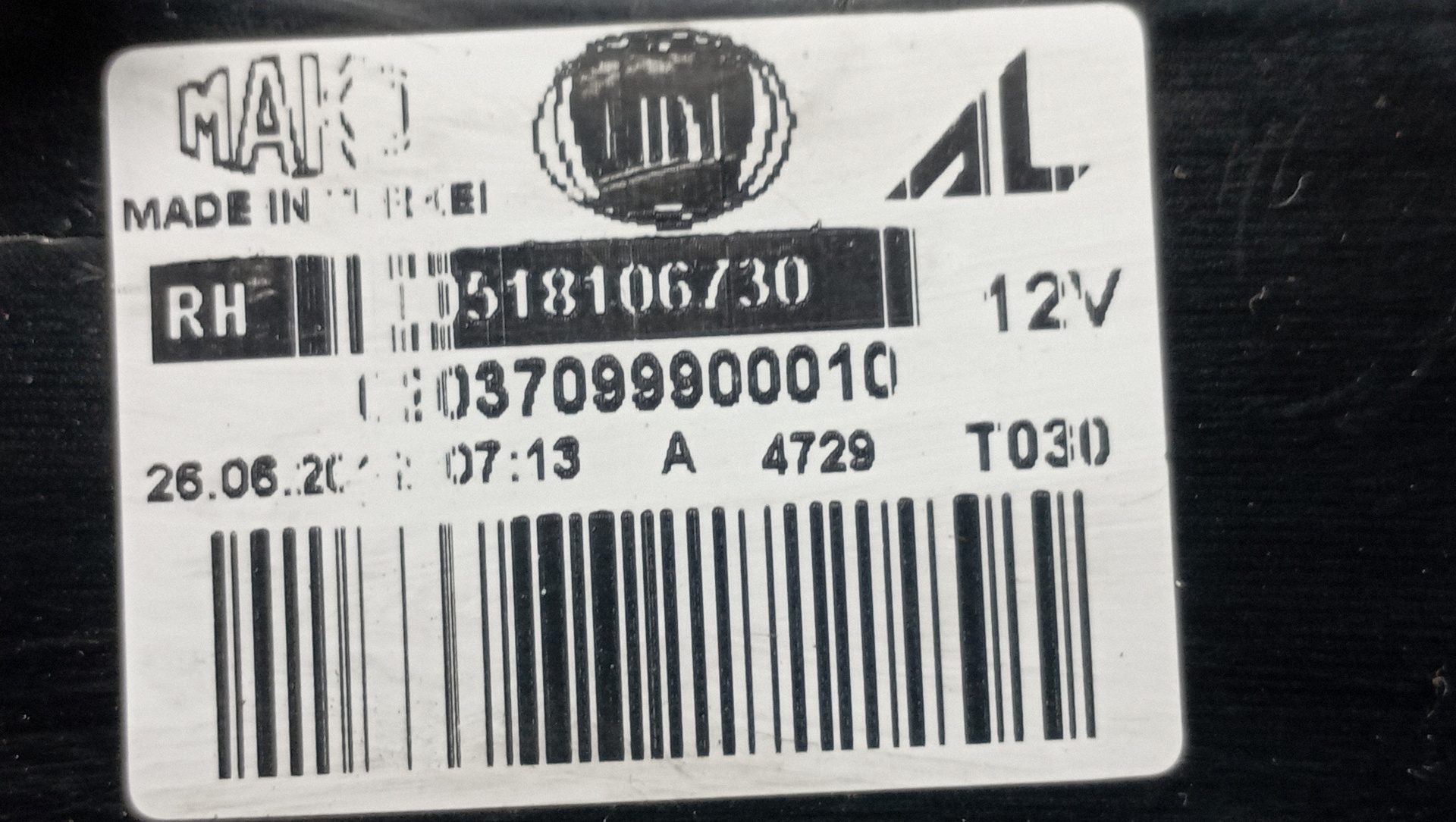 PILOTO TRASERO DERECHO FIAT DOBLO - vista 5