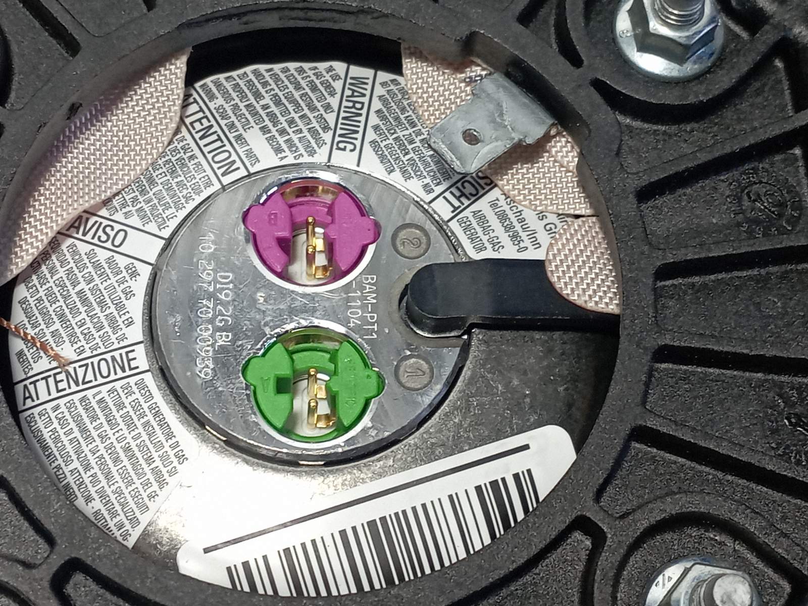 AIRBAG DELANTERO IZQUIERDO LAND ROVER FREELANDER (LR2) - vista 3